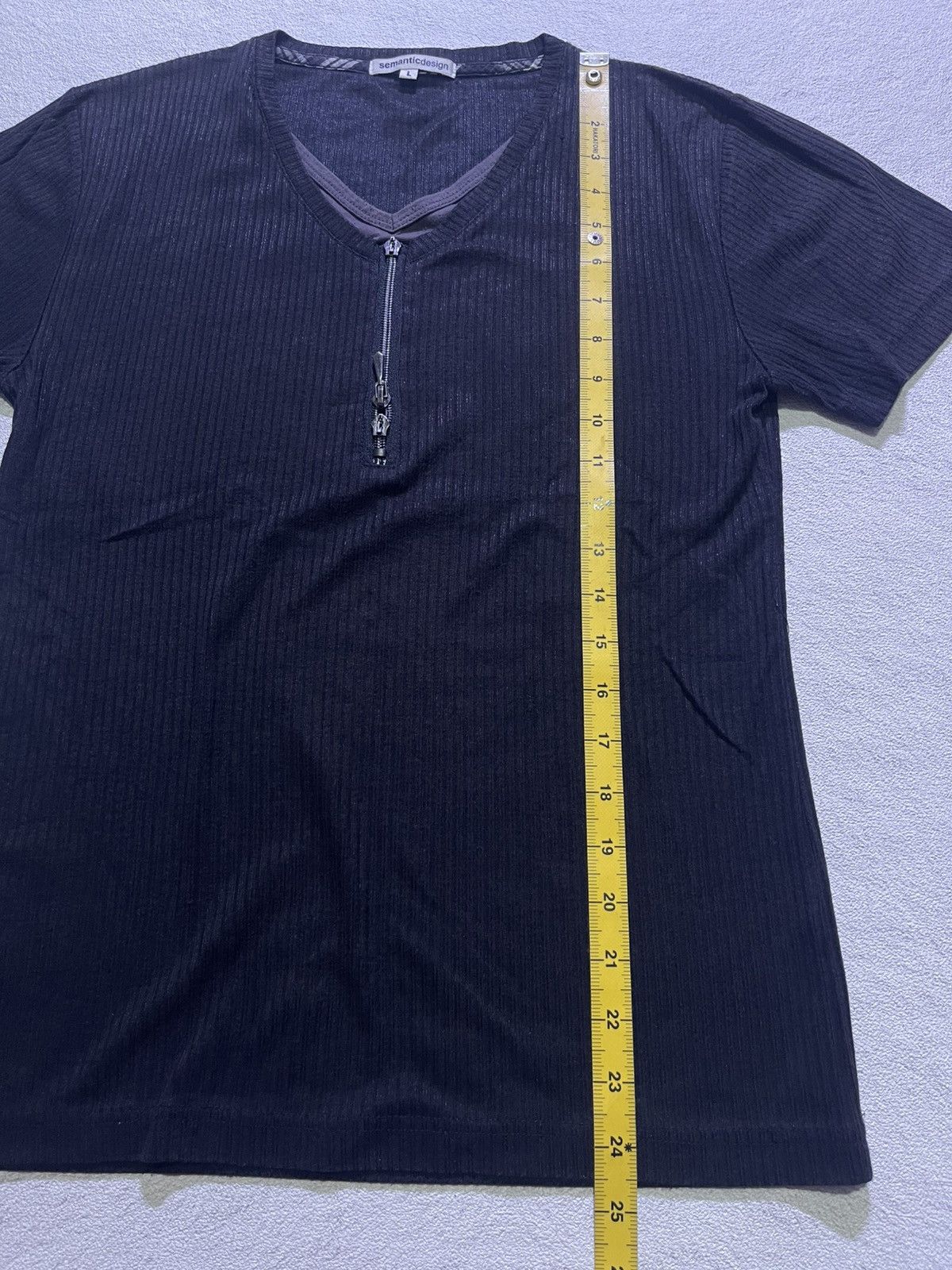 Japanese Brand Y2K SEMANTIC DESIGN short sleeve tshirt Size US M / EU 48-50 / 2 - 6 Thumbnail