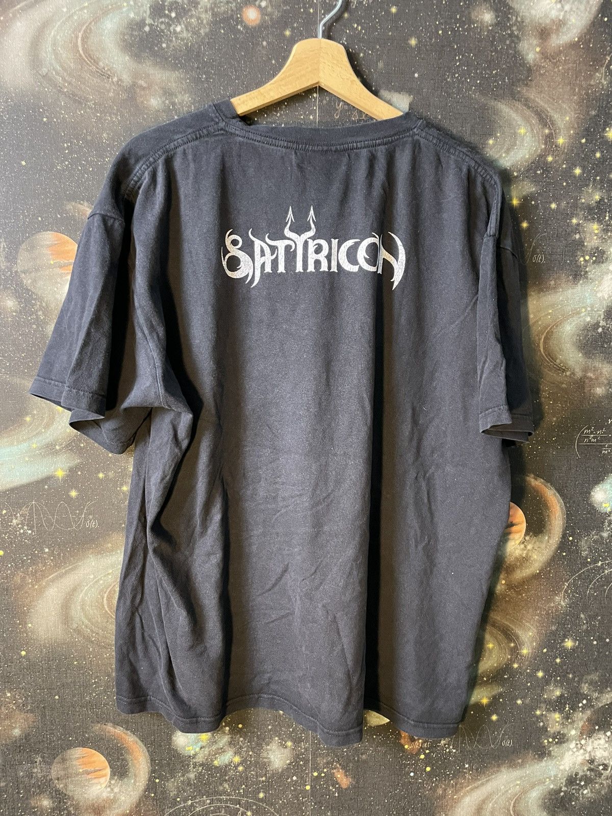 Band Tees × Vintage Vintage 90s Satyricon Megiddo Metal Band T-shirt Horror tee Size US XL / EU 56 / 4 - 3 Thumbnail