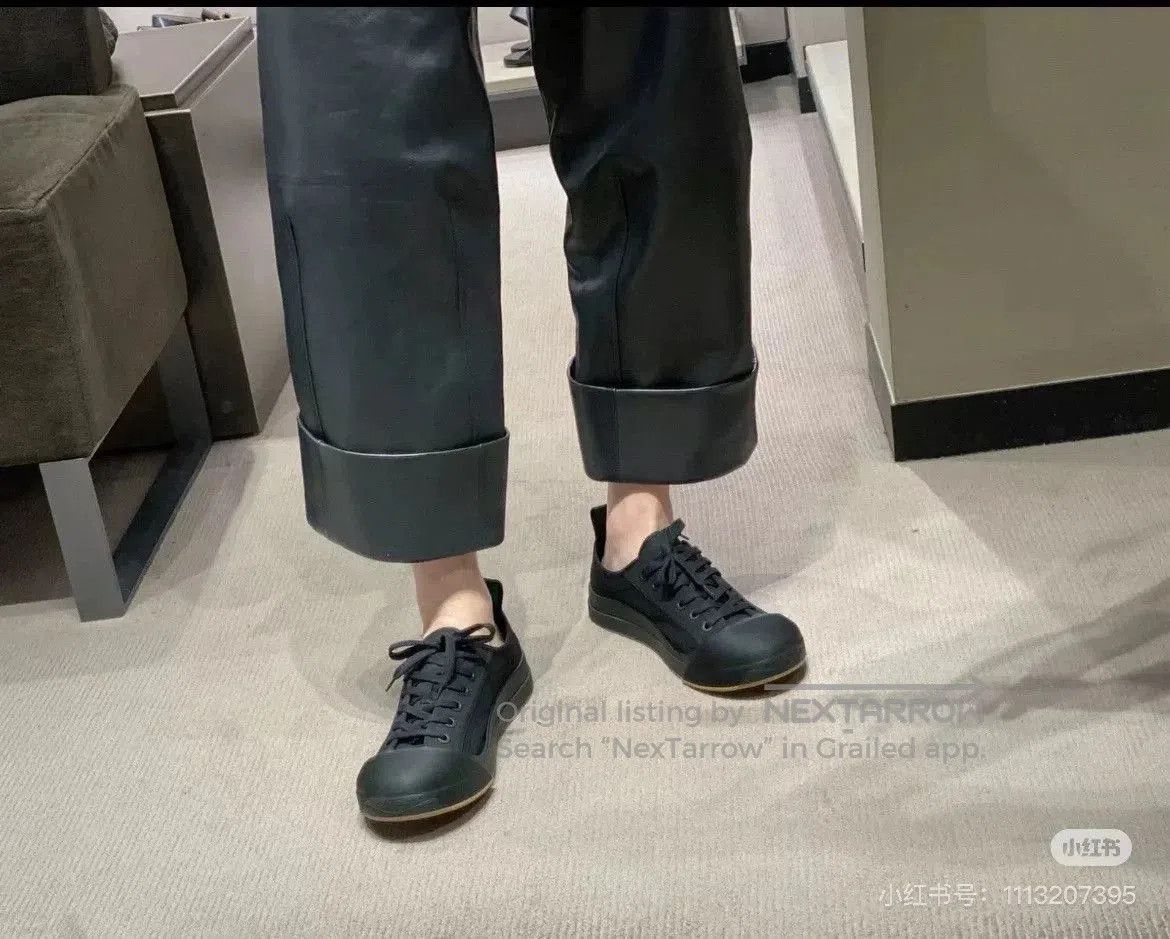 Bvlgari BV Vulcan Black Canvas Mickey Casual Shoes. Size US 7 / IT 37 - 6 Thumbnail
