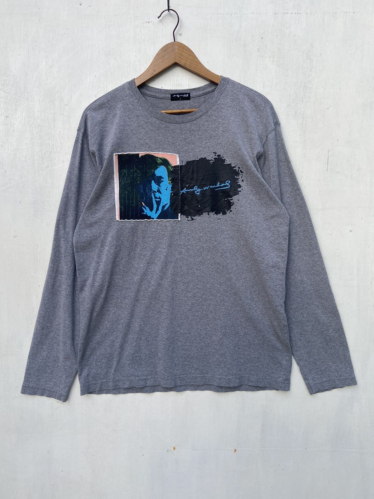 Andy Warhol × Vintage Andy Warhol t shirt long sleeve Size US M / EU 48-50 / 2 - 3 Thumbnail