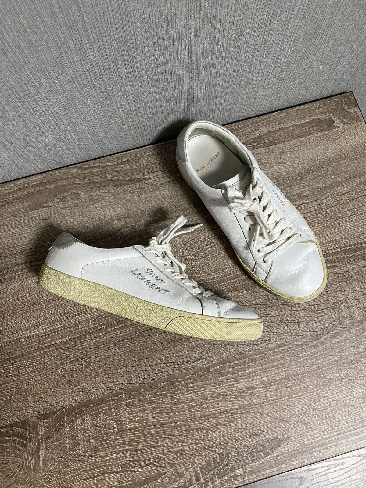 Saint Laurent Paris Saint Laurent Sneakers Size 39 Size US 9 / IT 39 - 1 Thumbnail
