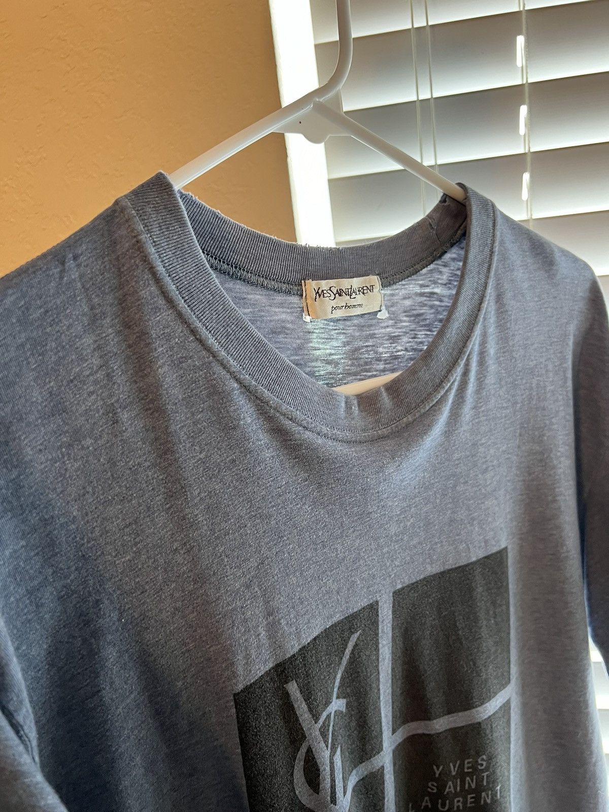 Yves Saint Laurent Yves Saint Laurent Tee (Vintage) Size US L / EU 52-54 / 3 - 3 Thumbnail