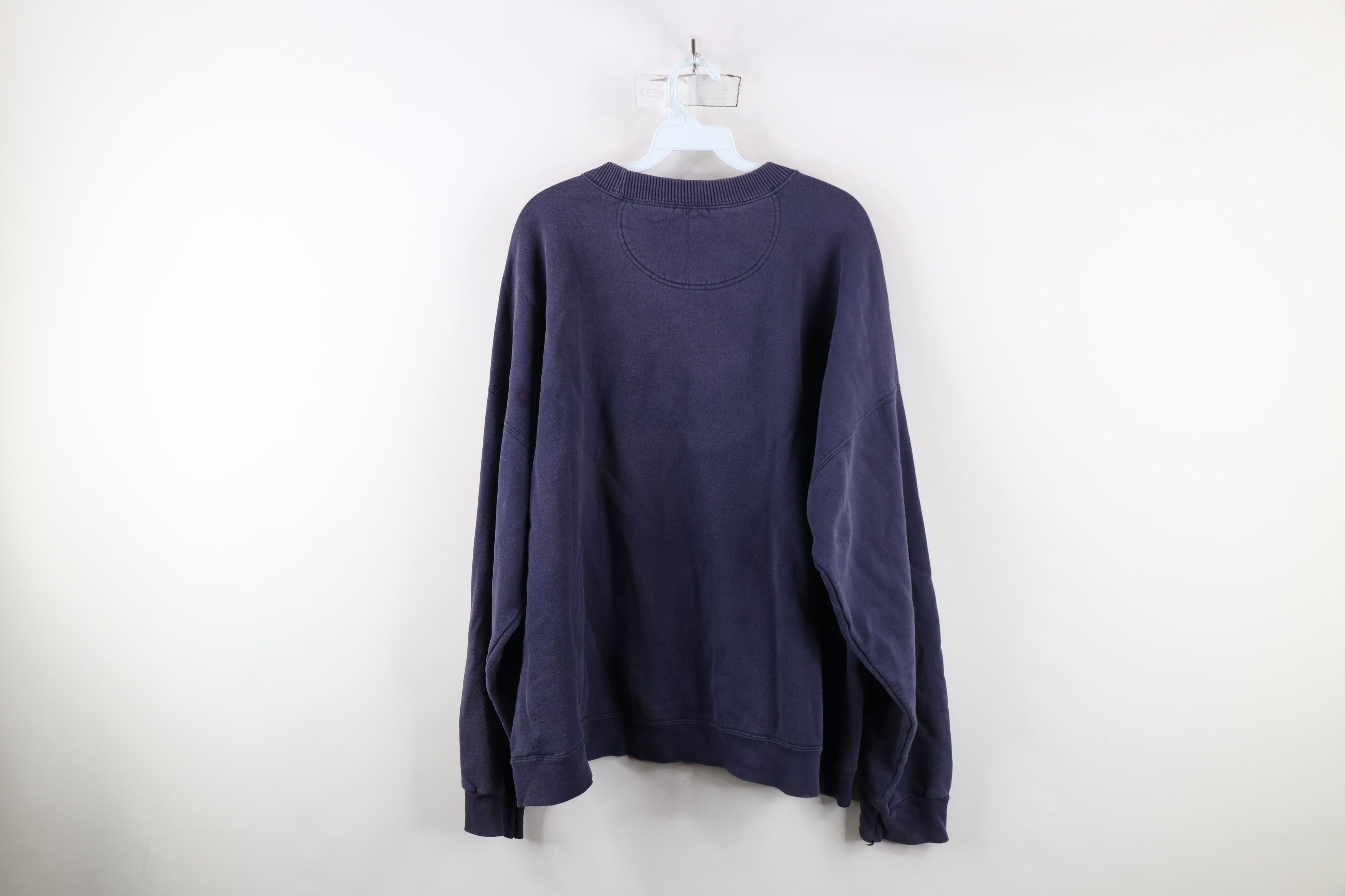Starter × Vintage Vintage 90s Starter Heavyweight Crewneck Sweatshirt Blue Size US XXL / EU 58 / 5 - 11 Thumbnail