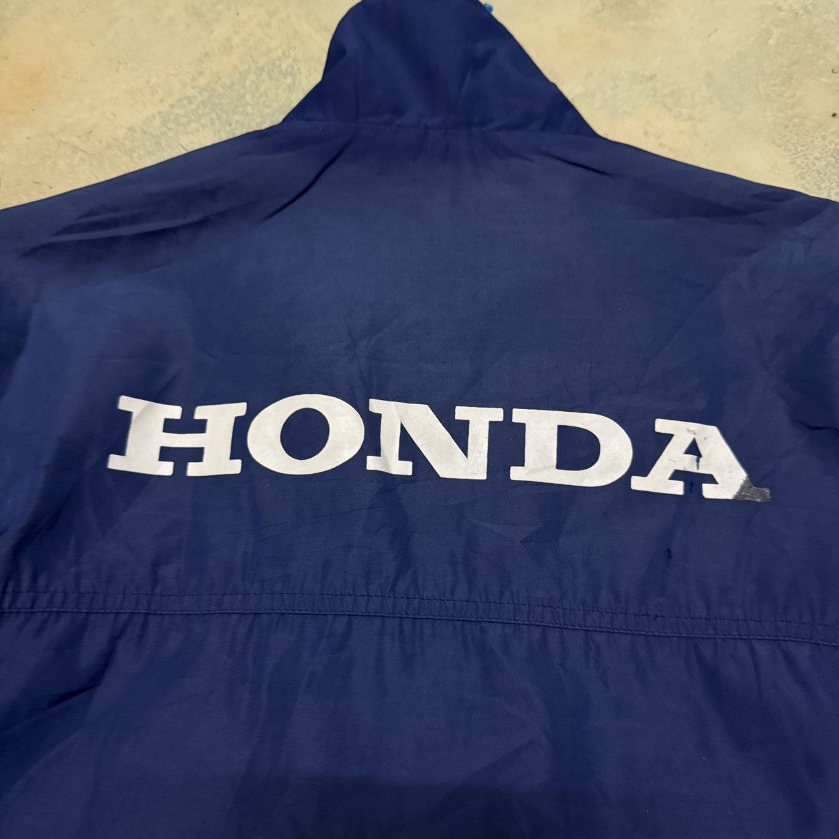 Honda × Vintage Vintage Honda Racing Big Logo Zipper Jacket Size US XL / EU 56 / 4 - 18 Thumbnail