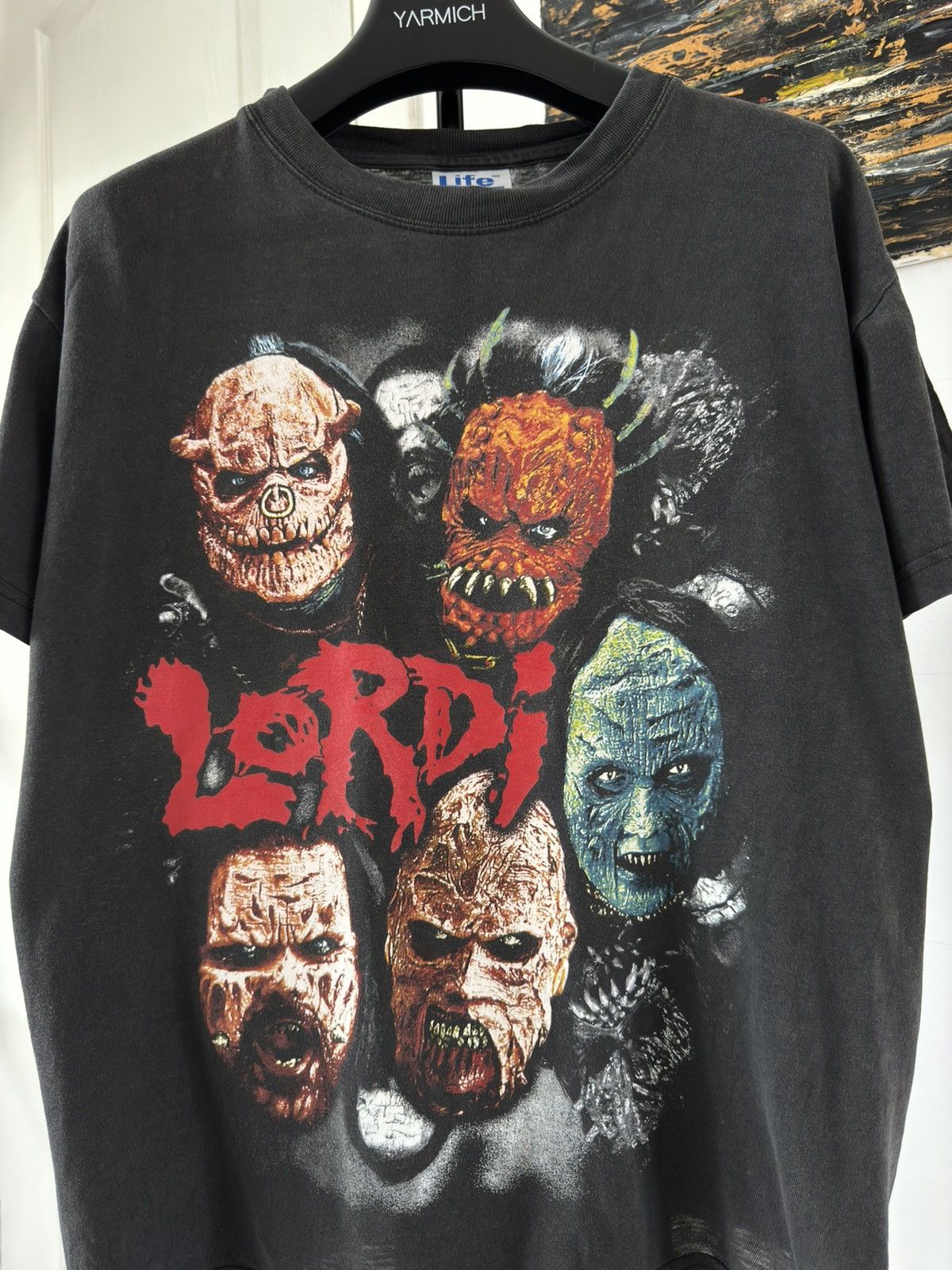 Band Tees Vintage 2000 LORDI Hard Rock Metal Tee Graphic Shirt Size US M / EU 48-50 / 2 - 2 Thumbnail
