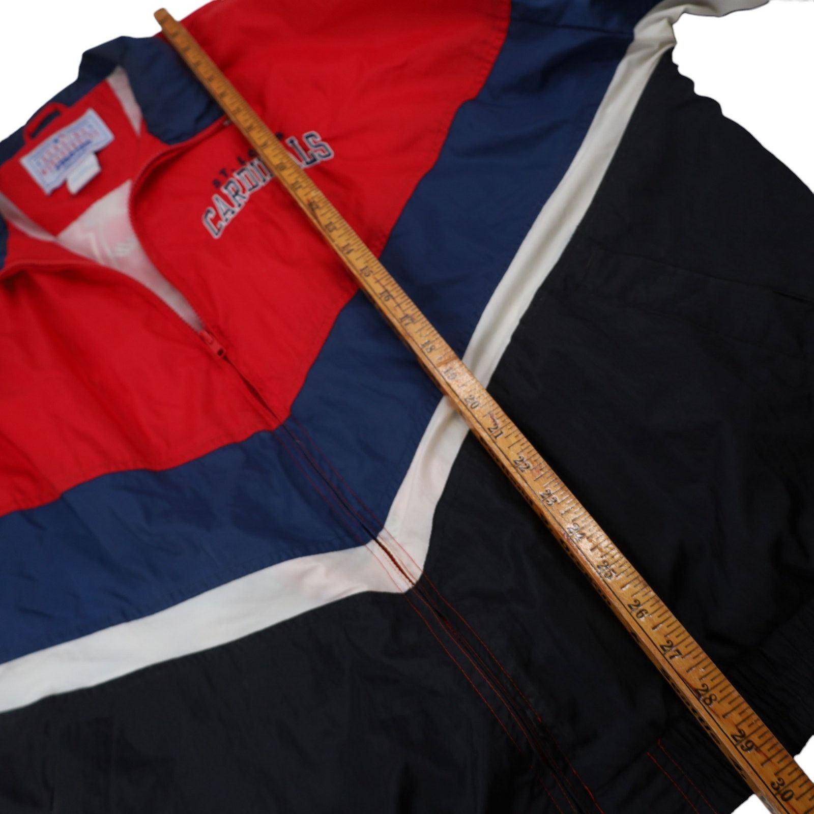 MLB × Starter × Vintage VTG Starter St. Louis Cardinals All Sewn Windbreaker Jacket Size US XXL / EU 58 / 5 - 7 Thumbnail