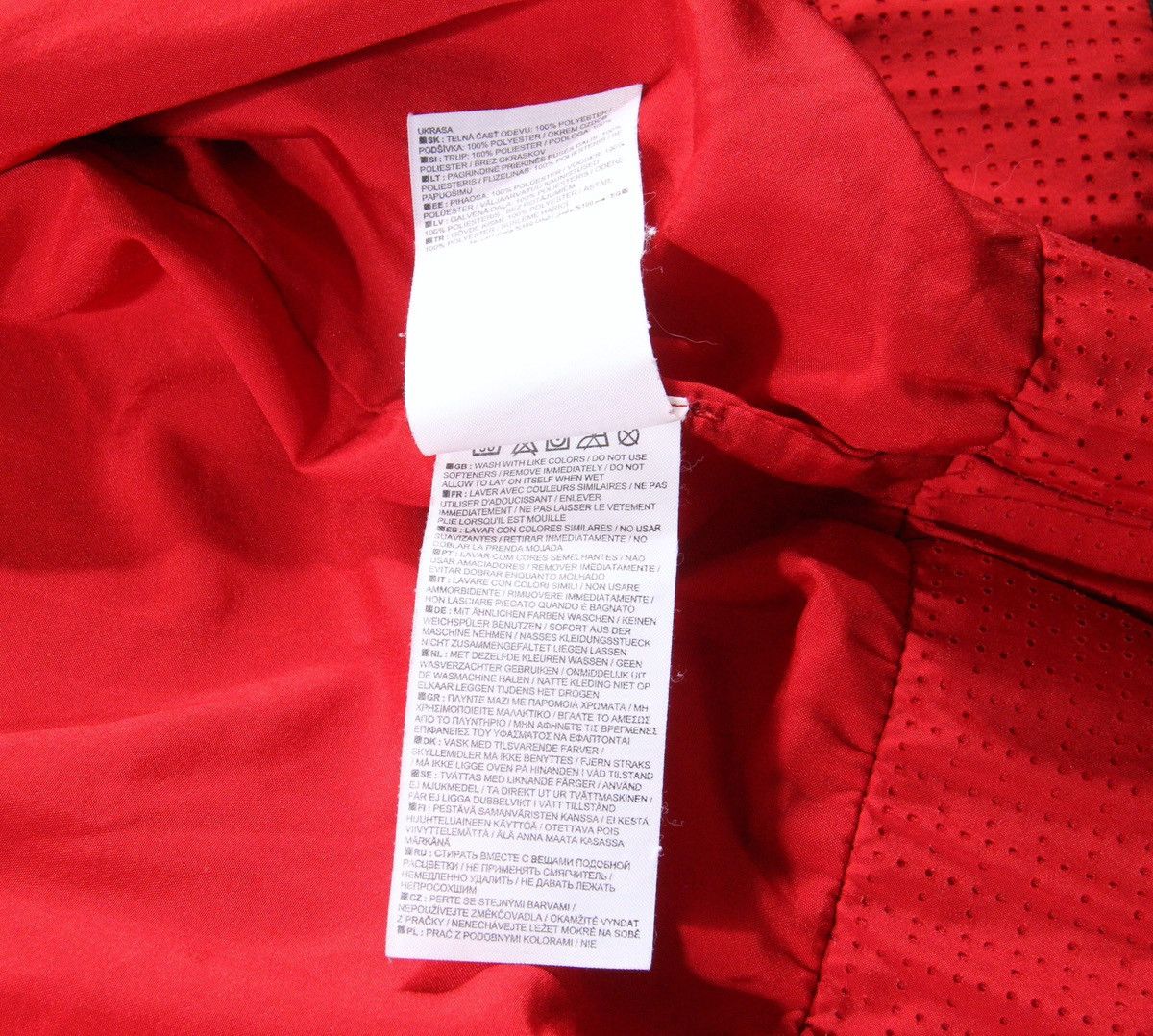 Nike Nike Manchester United Soccer Football Jacket Vintage Red M Size US M / EU 48-50 / 2 - 9 Thumbnail