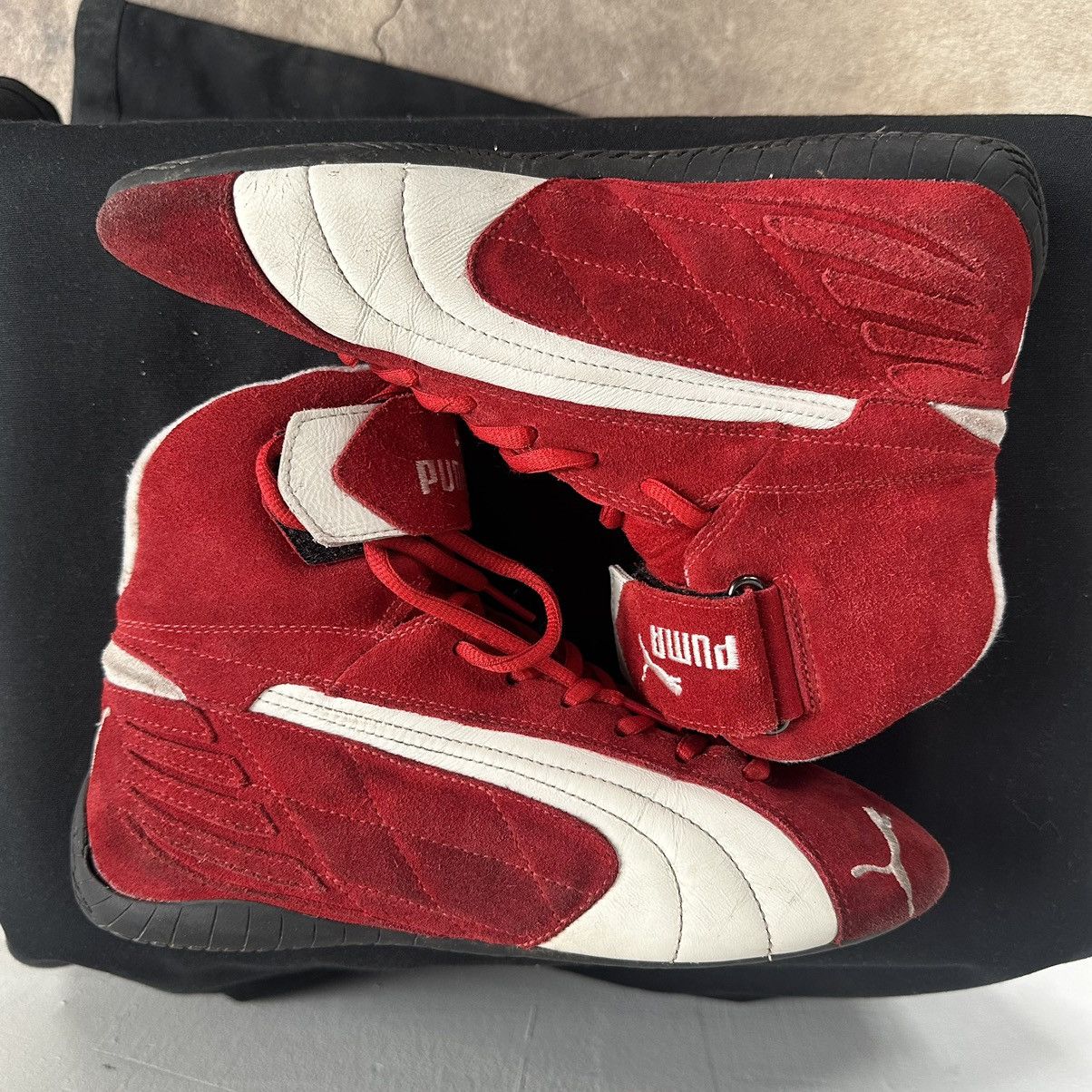 Y2k Puma Racing 00s high Replicat Speedcat boxing