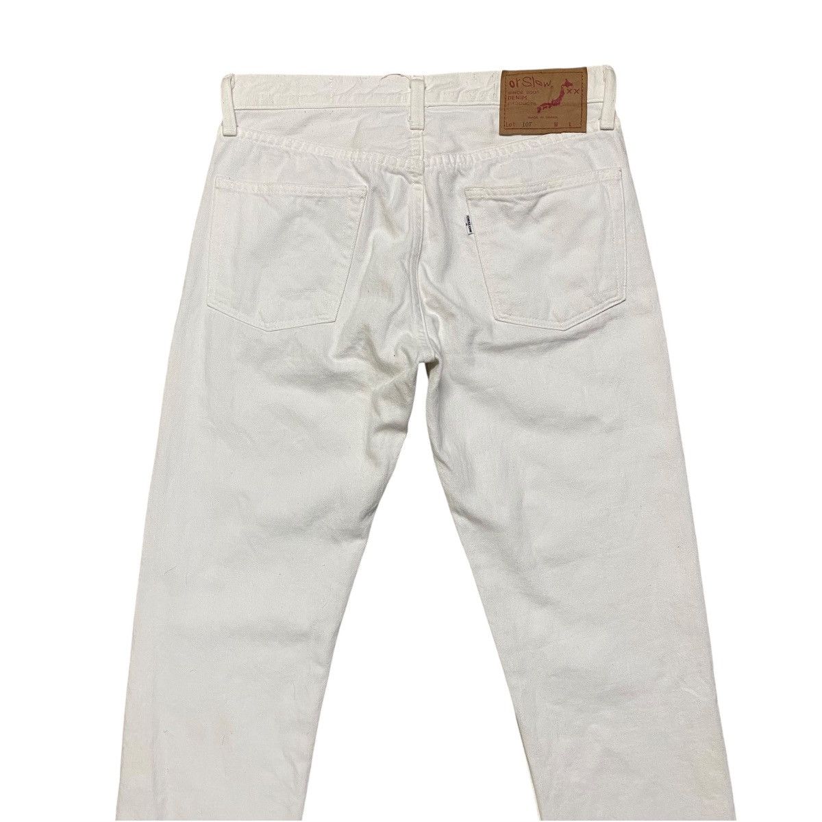Orslow Orslow 107 White Denim Jeans Size US 29 - 9 Thumbnail