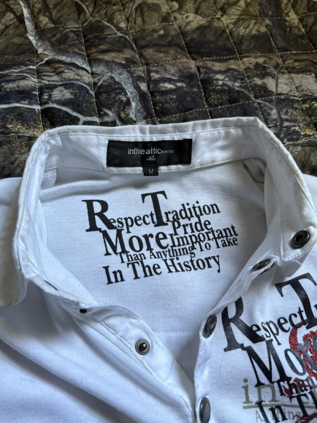 In The Attic In the attic Poem button shirt Size US S / EU 44-46 / 1 - 3 Thumbnail