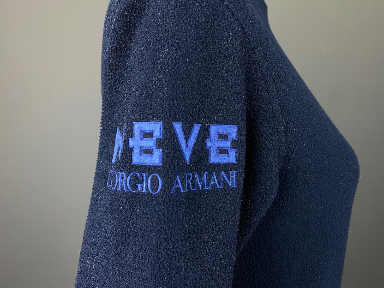 Giorgio Armani Ladies Giorgio Armani Navy Blue 1/4 Zip Sweater Size S Size S / US 4 / IT 40 - 4 Thumbnail
