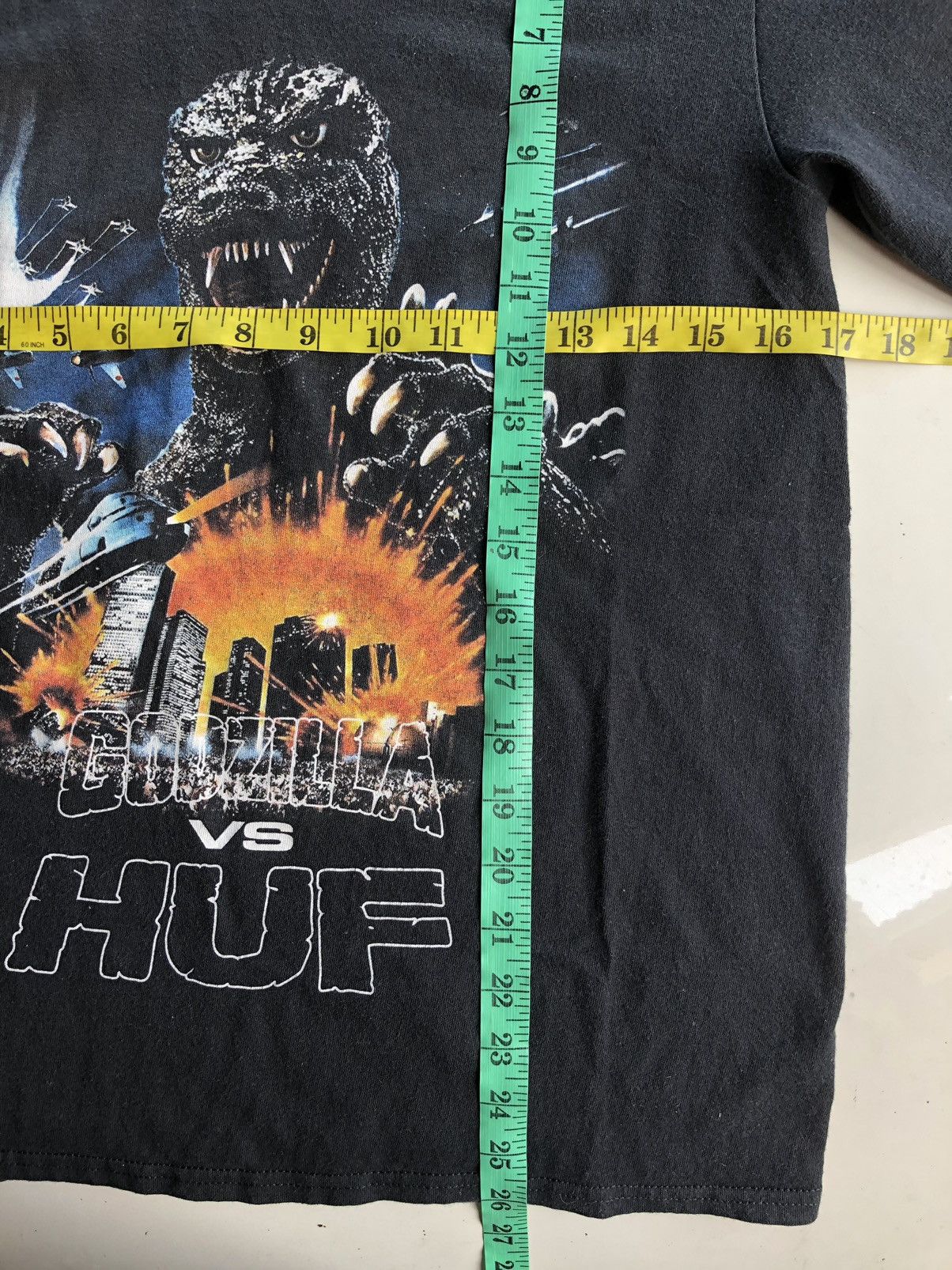 Other Godzilla vs HUF Shirt Tee Size US S / EU 44-46 / 1 - 9 Thumbnail