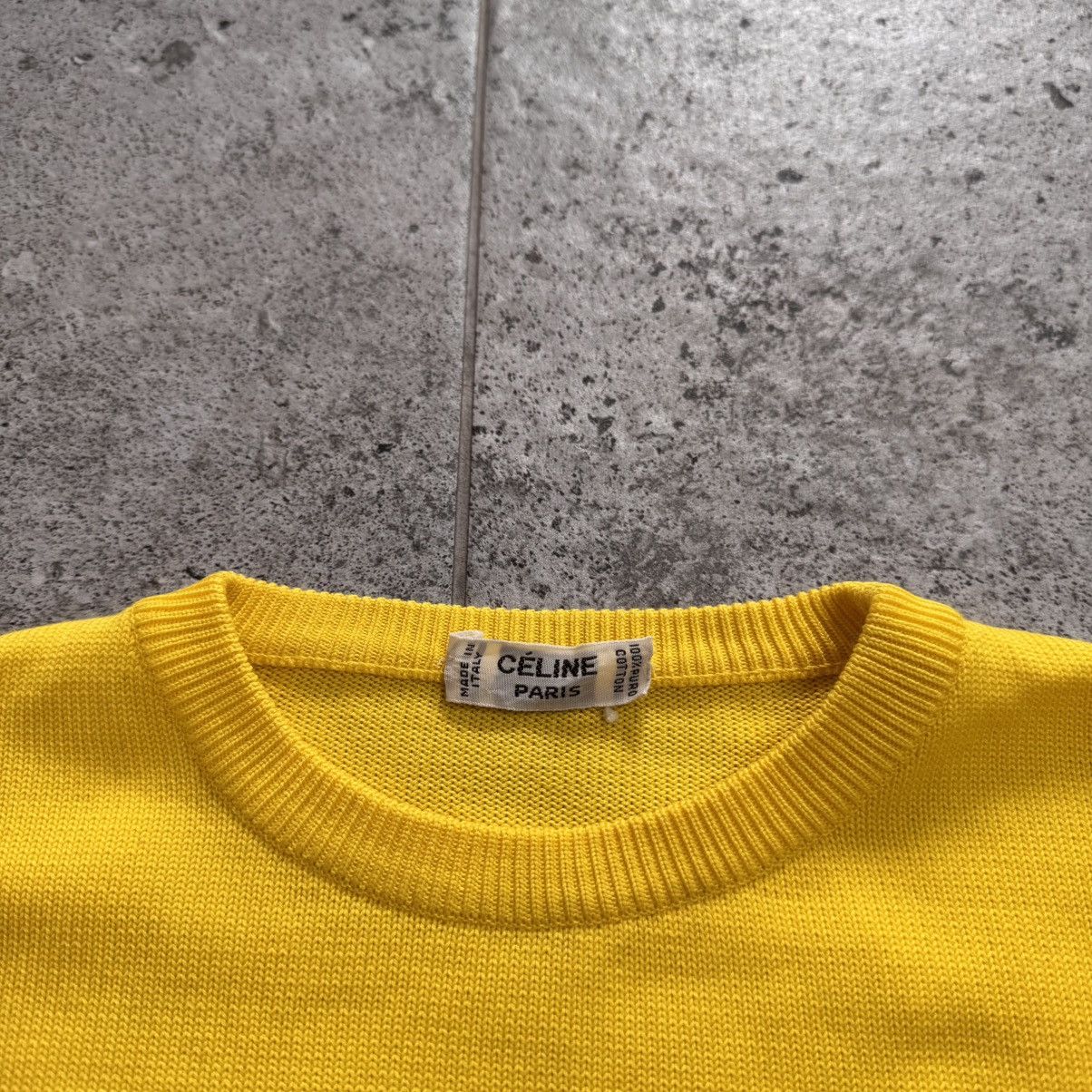 Celine Vintage 90s Celine Big Logo Sweatshirt Pullover Rare Archive Size US M / EU 48-50 / 2 - 9 Thumbnail