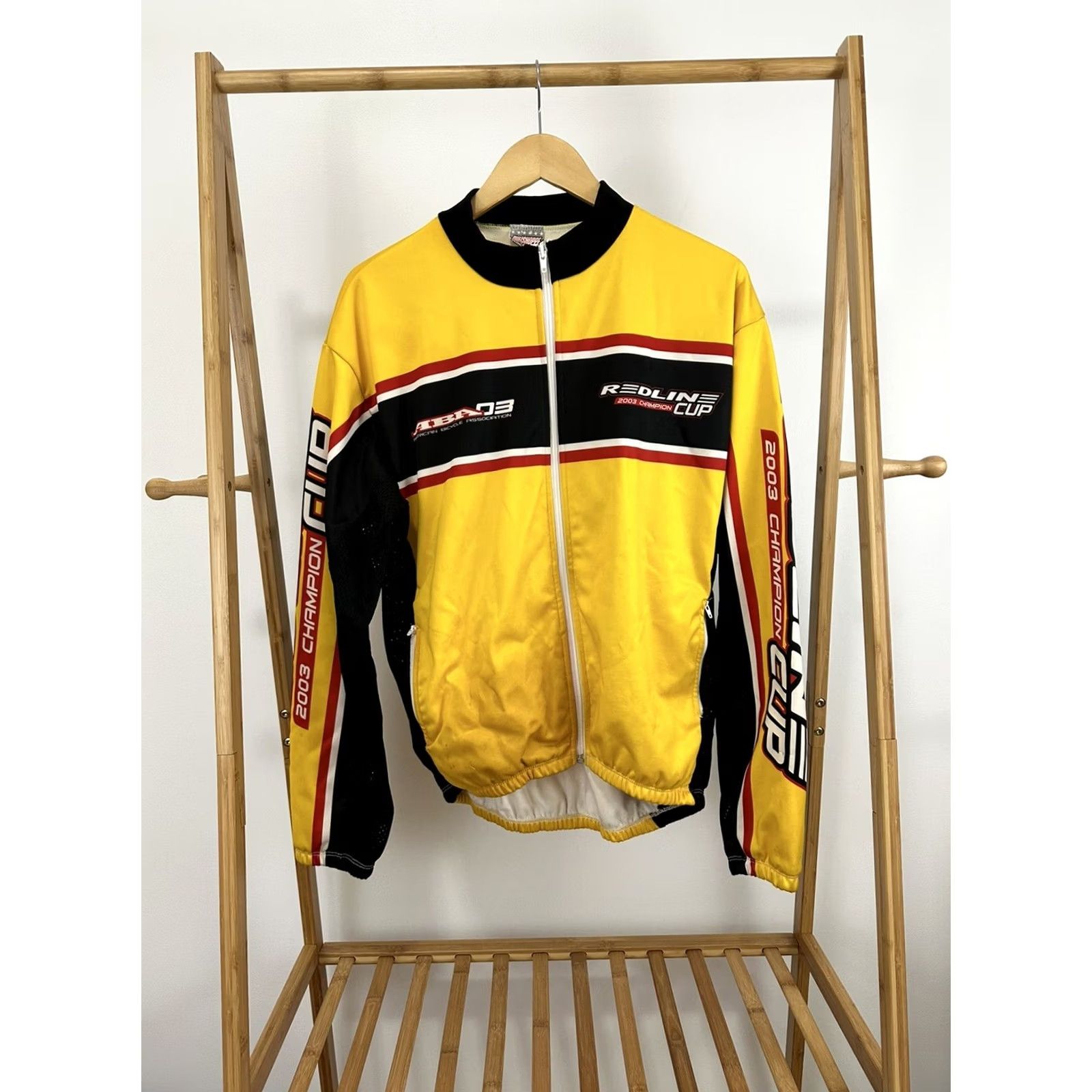 Champion VTG ABA Redline 2003 Champion Cup BMW Full Zip Team Racing Jacket Size S Mens Multicolor BMX Racing Issued Size US S / EU 44-46 / 1 - 2 Thumbnail