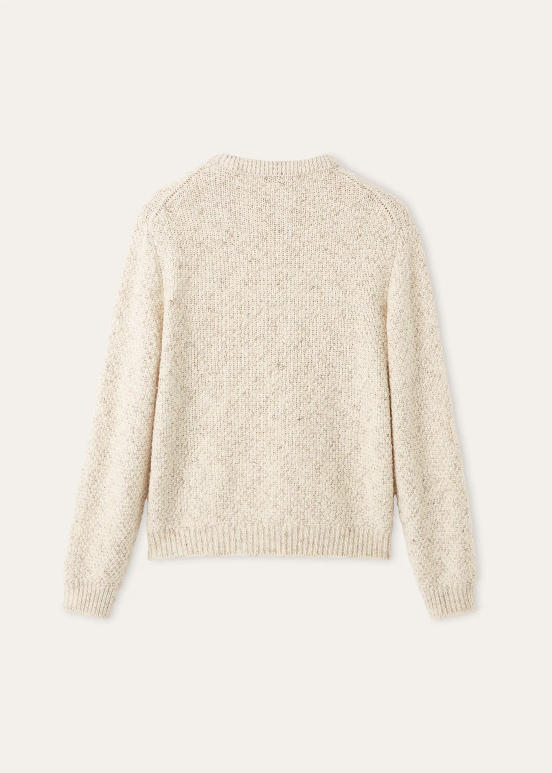 Loro Piana os11x0226 FAQ4586 Ash Crewneck Sweater in Gravel Extension Size US S / EU 44-46 / 1 - 6 Thumbnail
