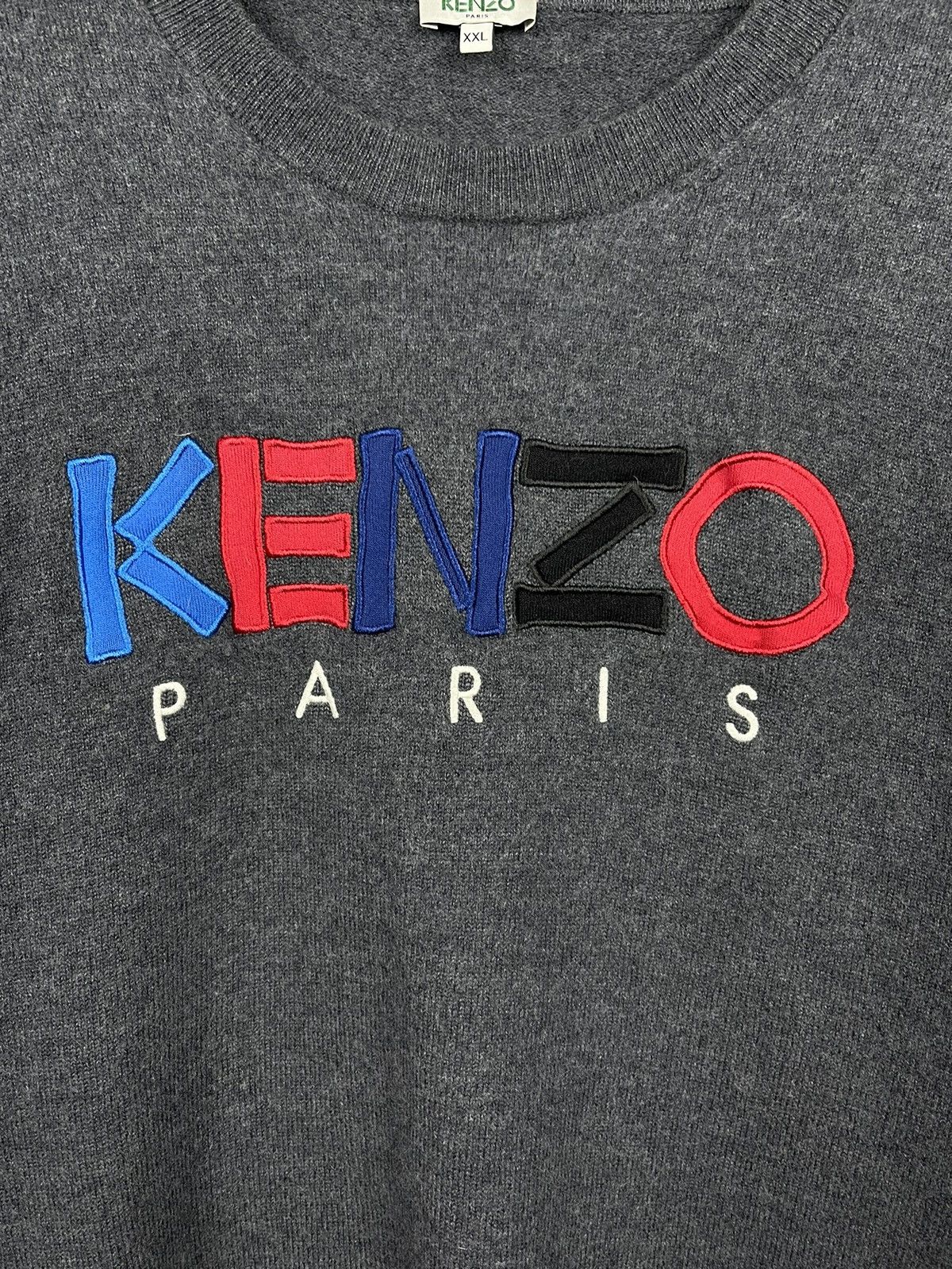 Designer × Kenzo Kenzo Paris Wool Knit Sweater Men’s Size S Size US S / EU 44-46 / 1 - 6 Thumbnail