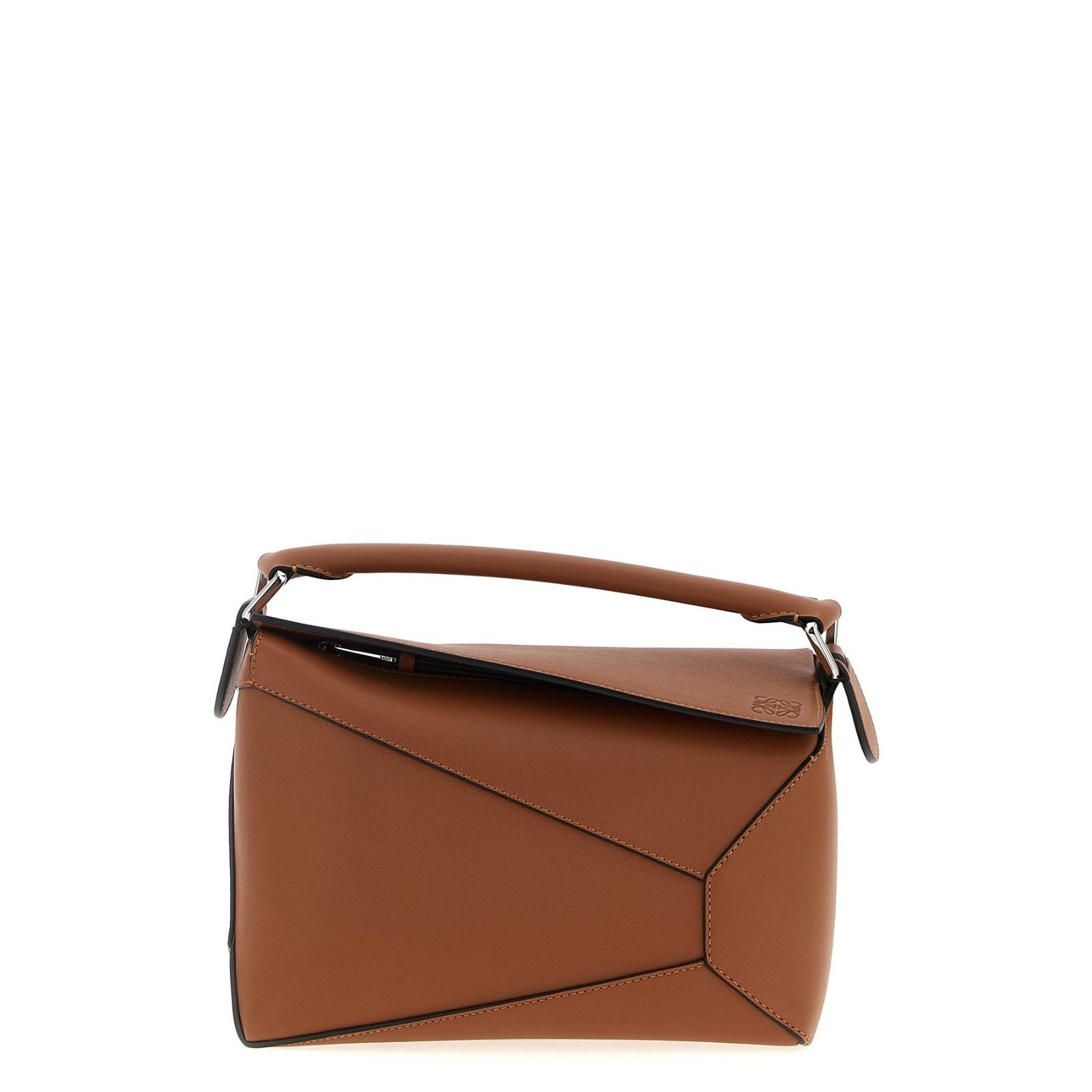Loewe LOEWE Puzzle Small Edge $3850 Brown Leather Handbag New & Au Size ONE SIZE - 1 Thumbnail