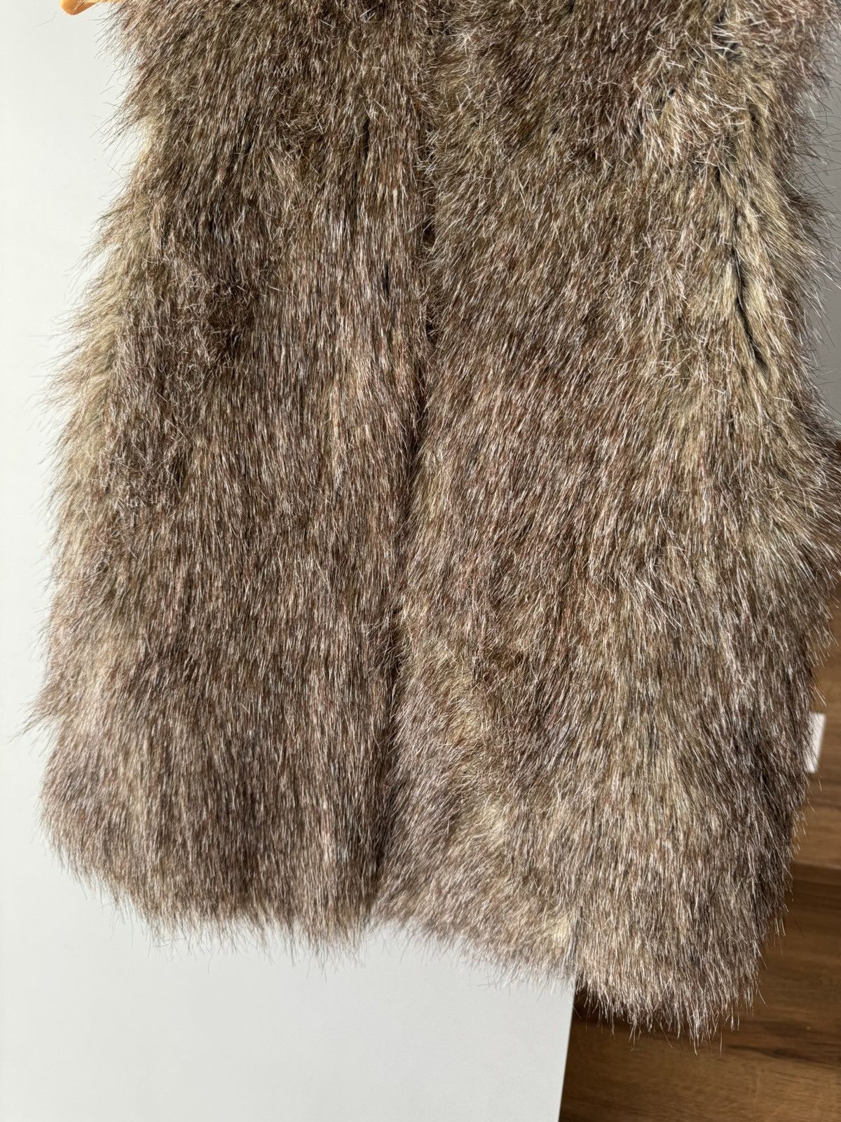 Japanese Brand × Vintage Vintage Fur Vest Y2K Hysteric Glamour Bik Bok Grunge 90s Size S / US 4 / IT 40 - 3 Thumbnail