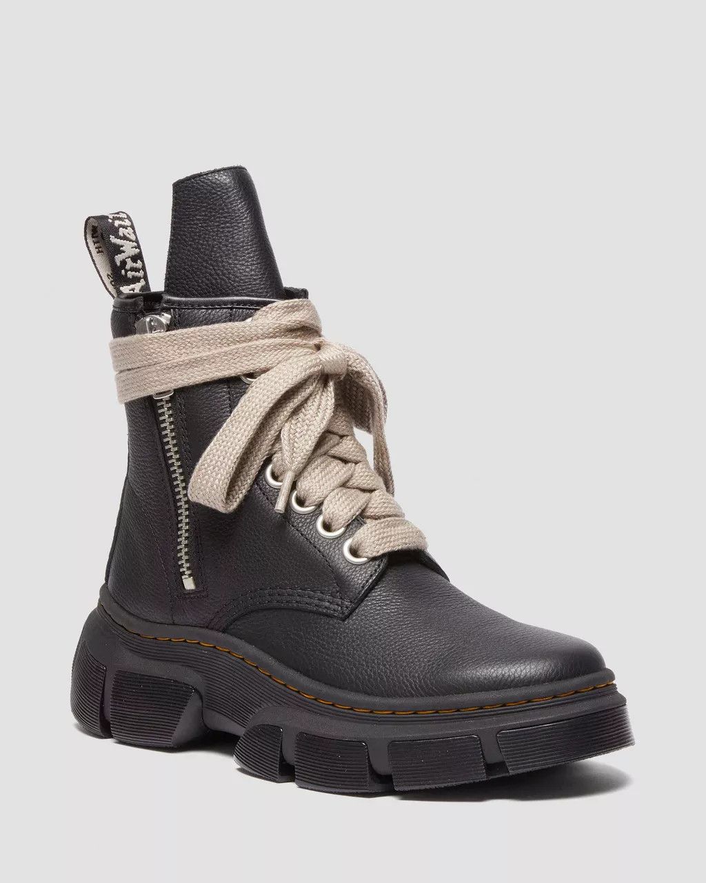 Dr. Martens × Rick Owens Dr. Martens Rick Owens 1460 DMXL Jumbo Lace Zip Boot Size US 13 / EU 46 - 3 Thumbnail