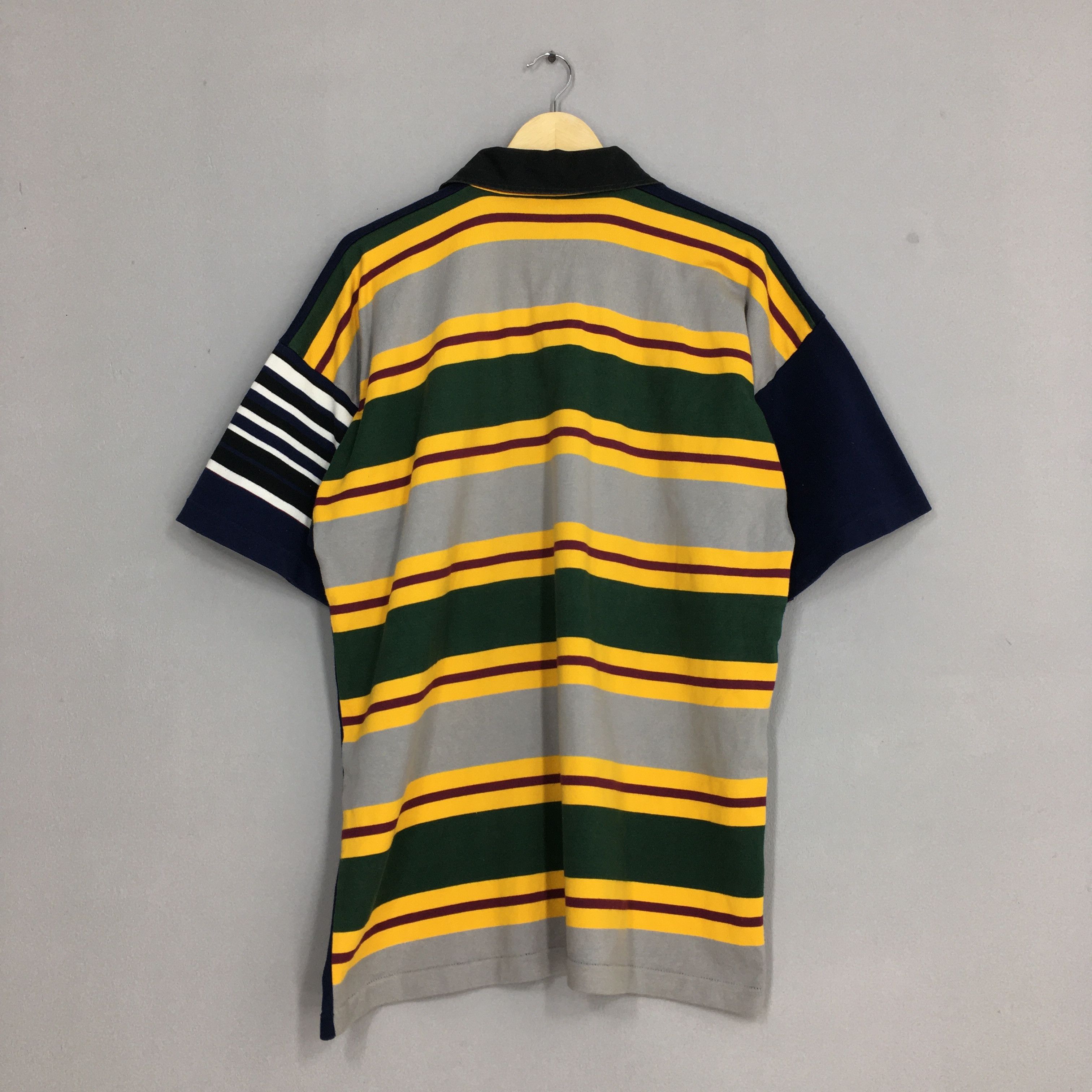 Canterbury of New Zealand × Vintage Vintage Canterbury Of New Zealand CCC Rugby Stripes Shirt XL Size US XL / EU 56 / 4 - 7 Thumbnail