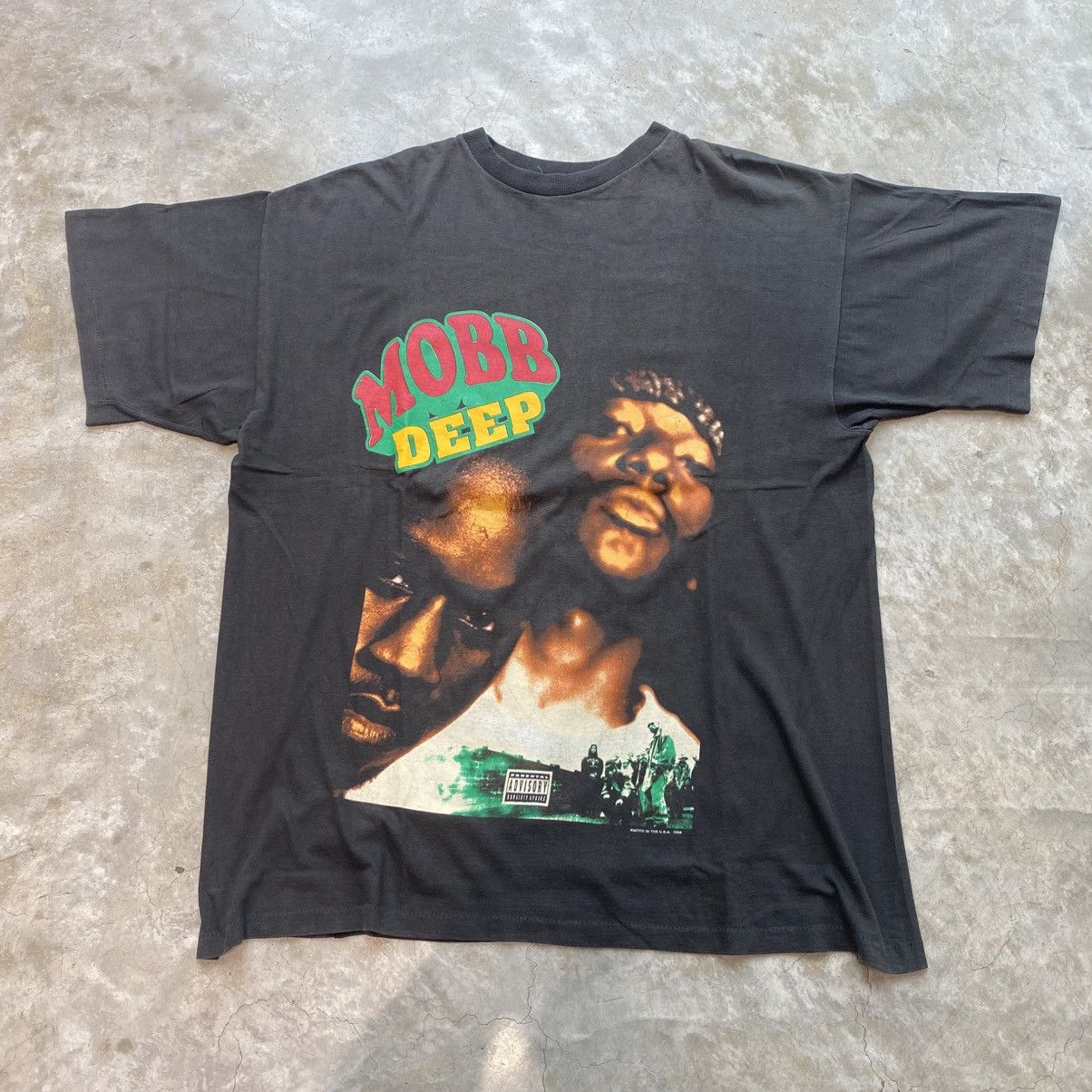 Rap Tees Vintage Rare 90s Mobb Deep “Shook One” Rap Tee Size US XXL / EU 58 / 5 - 1 Thumbnail