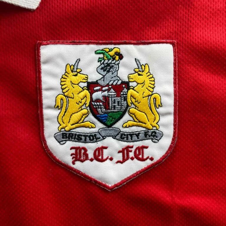 Lotto Sport Bristol City 1996-97 Lotto home football jersey size L Size US L / EU 52-54 / 3 - 3 Thumbnail
