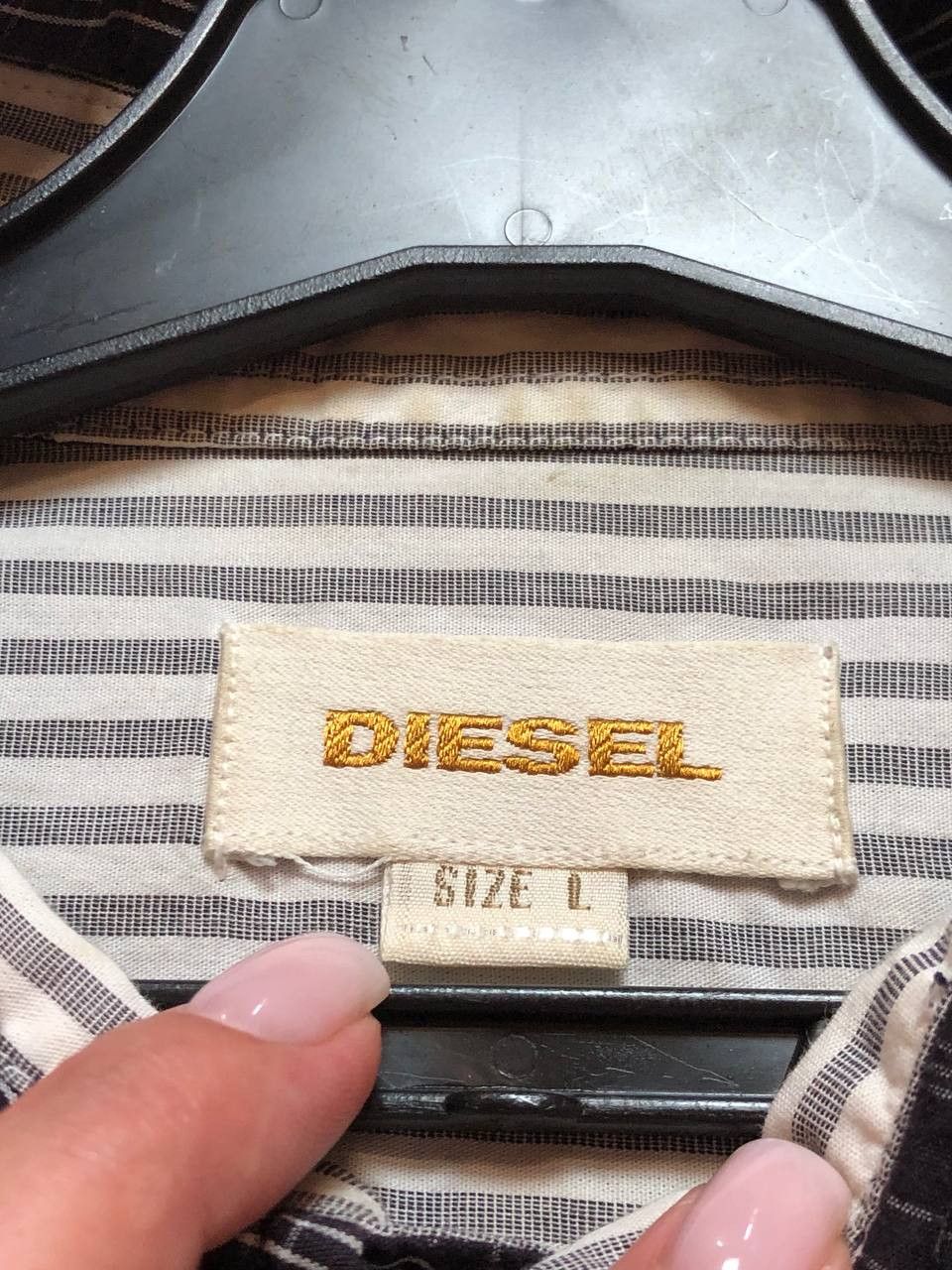 Diesel Vintage print shirt Crazy Y2K Diesel size L streetwear Size US L / EU 52-54 / 3 - 2 Thumbnail