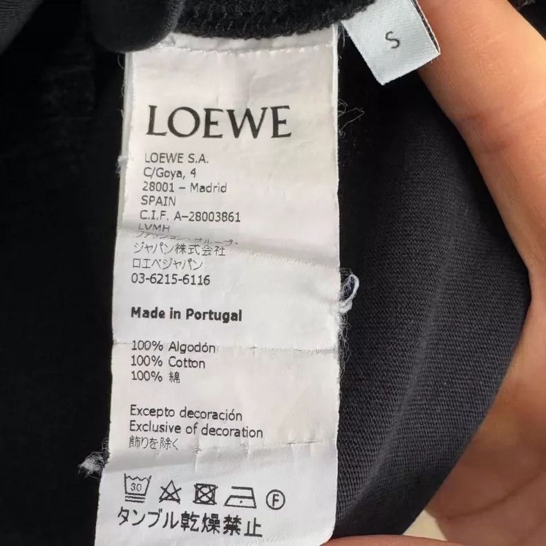 Loewe loewe Black short sleeves 2505-Nextarrow Size US S / EU 44-46 / 1 - 4 Thumbnail