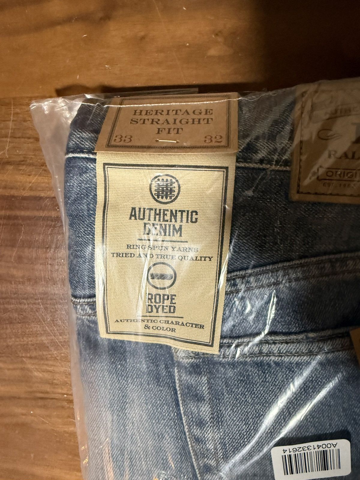 Polo Ralph Lauren Polo Ralph Lauren Heritage Straight Distressed Jean 33 x 32 Size US 33 - 8 Thumbnail