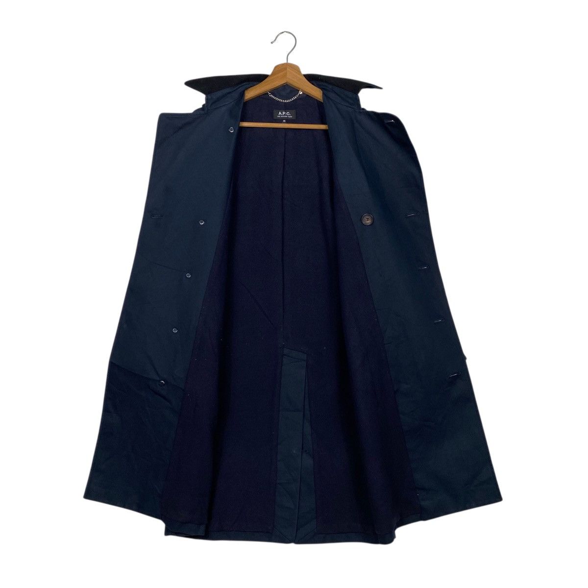 A.P.C. A.P.C trench coat double breasted Size US XS / EU 42 / 0 - 12 Thumbnail