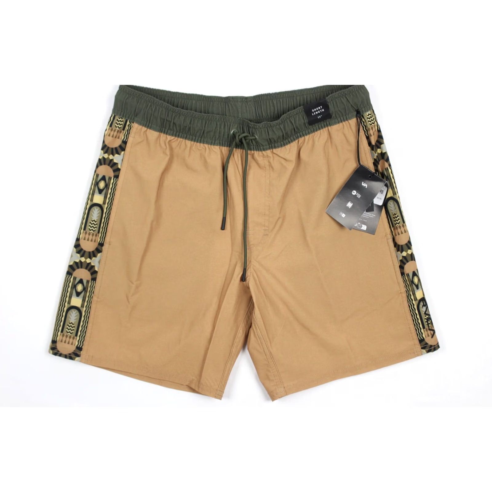 RVCA RVCA Men’s Apex Elastic Board Shorts Size S Small Camel Brown Size US 29 - 5 Thumbnail