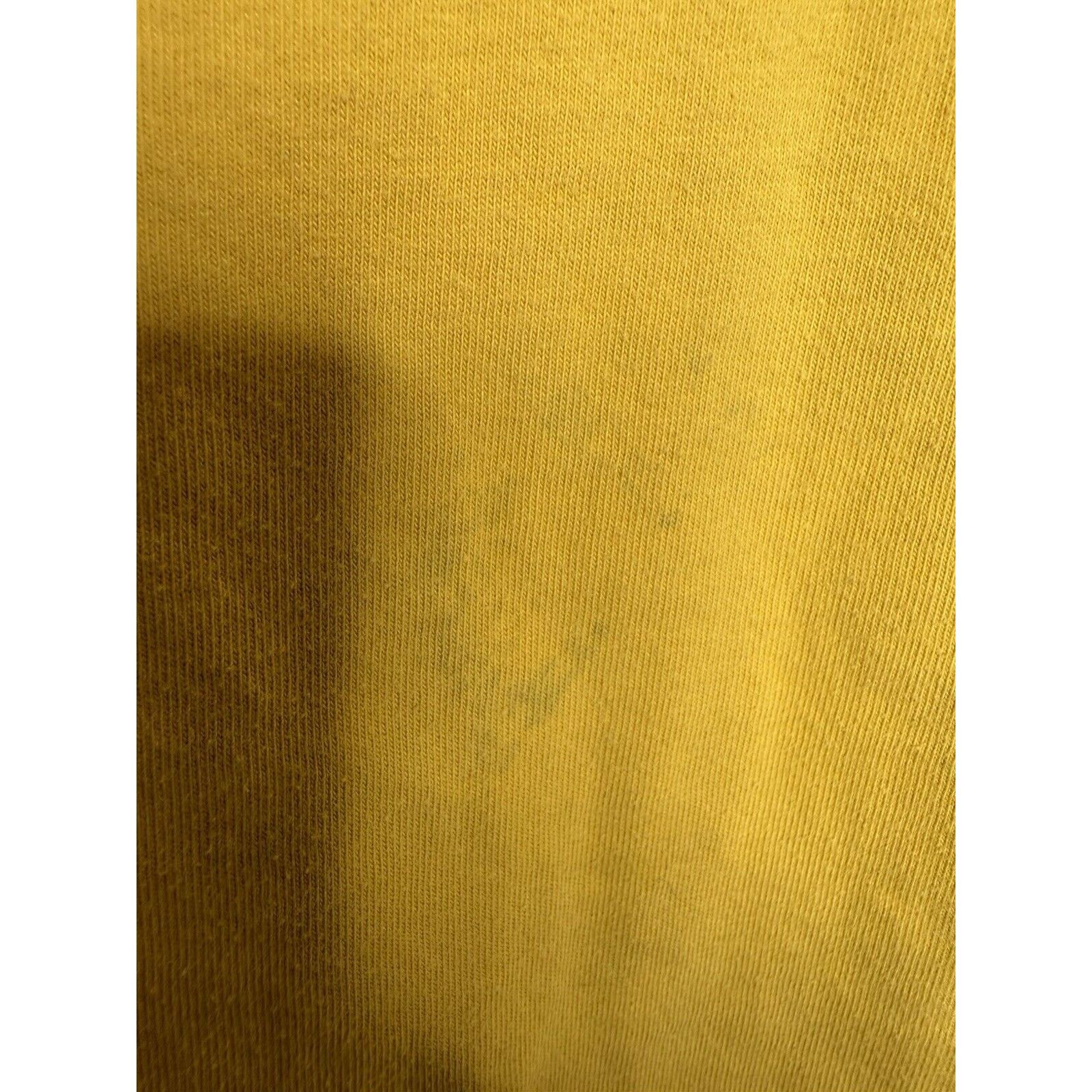 & Other Stories CAT Workwear Shirt Mens Large Yellow Crew Neck Long Sleeve Size US L / EU 52-54 / 3 - 6 Thumbnail