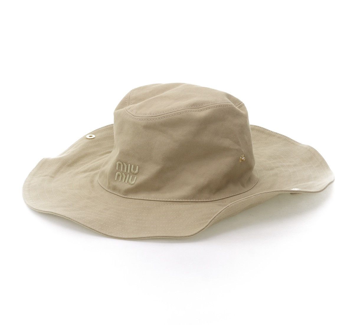 Miu Miu Miu Miu Gabardine Cowboy Hat Size ONE SIZE - 2 Thumbnail