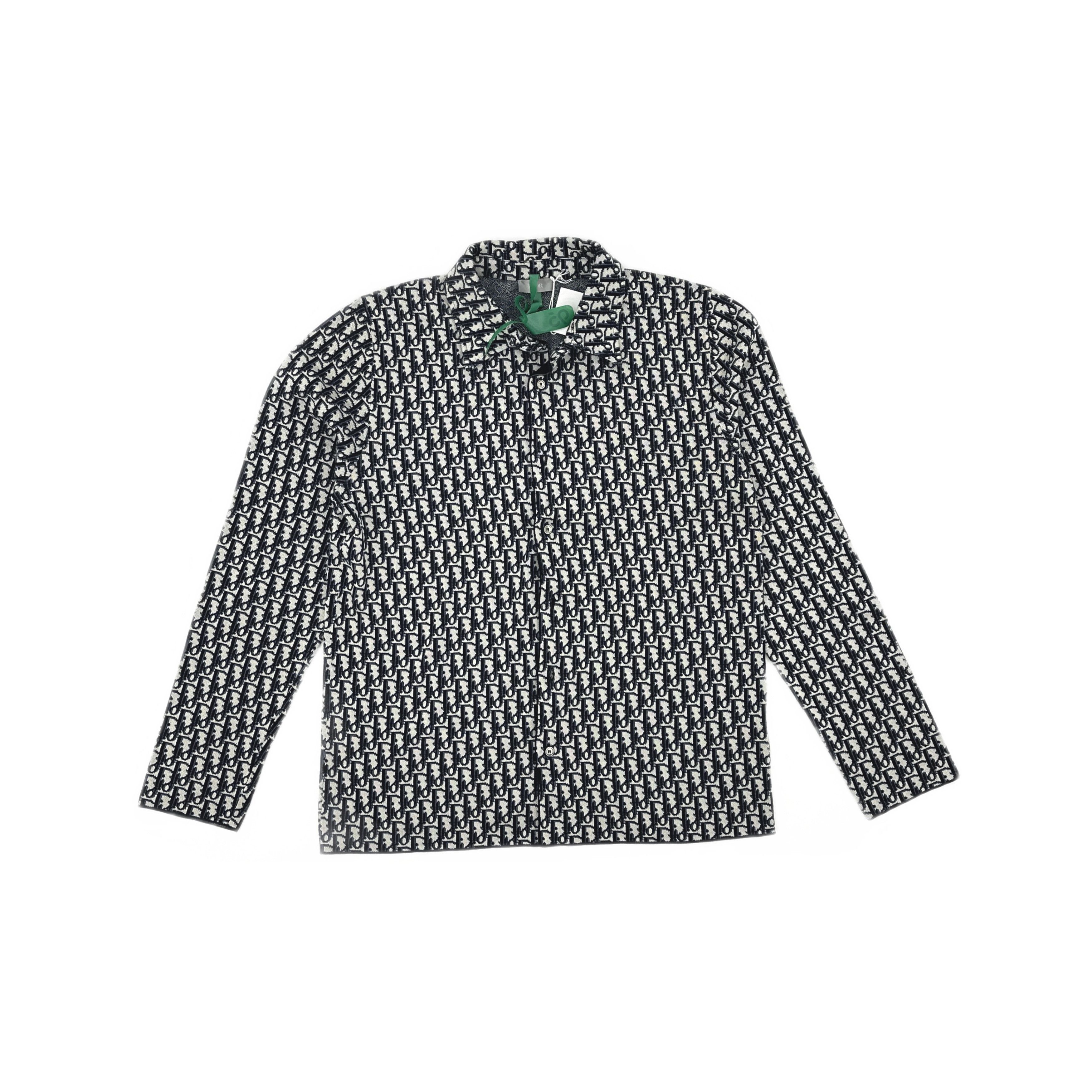Dior Dior Oblique Knit Shirt Size M Size US M / EU 48-50 / 2 - 1 Thumbnail