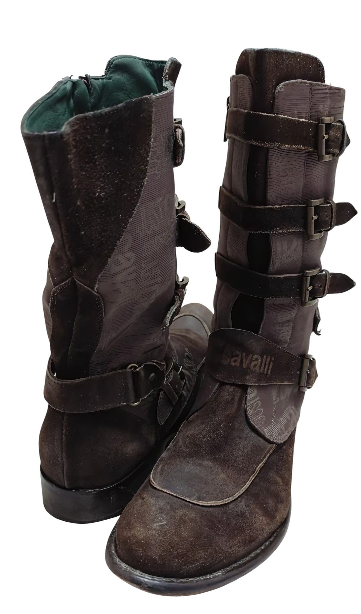 Roberto Cavalli COMBAT BOOTS Size US 10 / EU 43 - 4 Thumbnail
