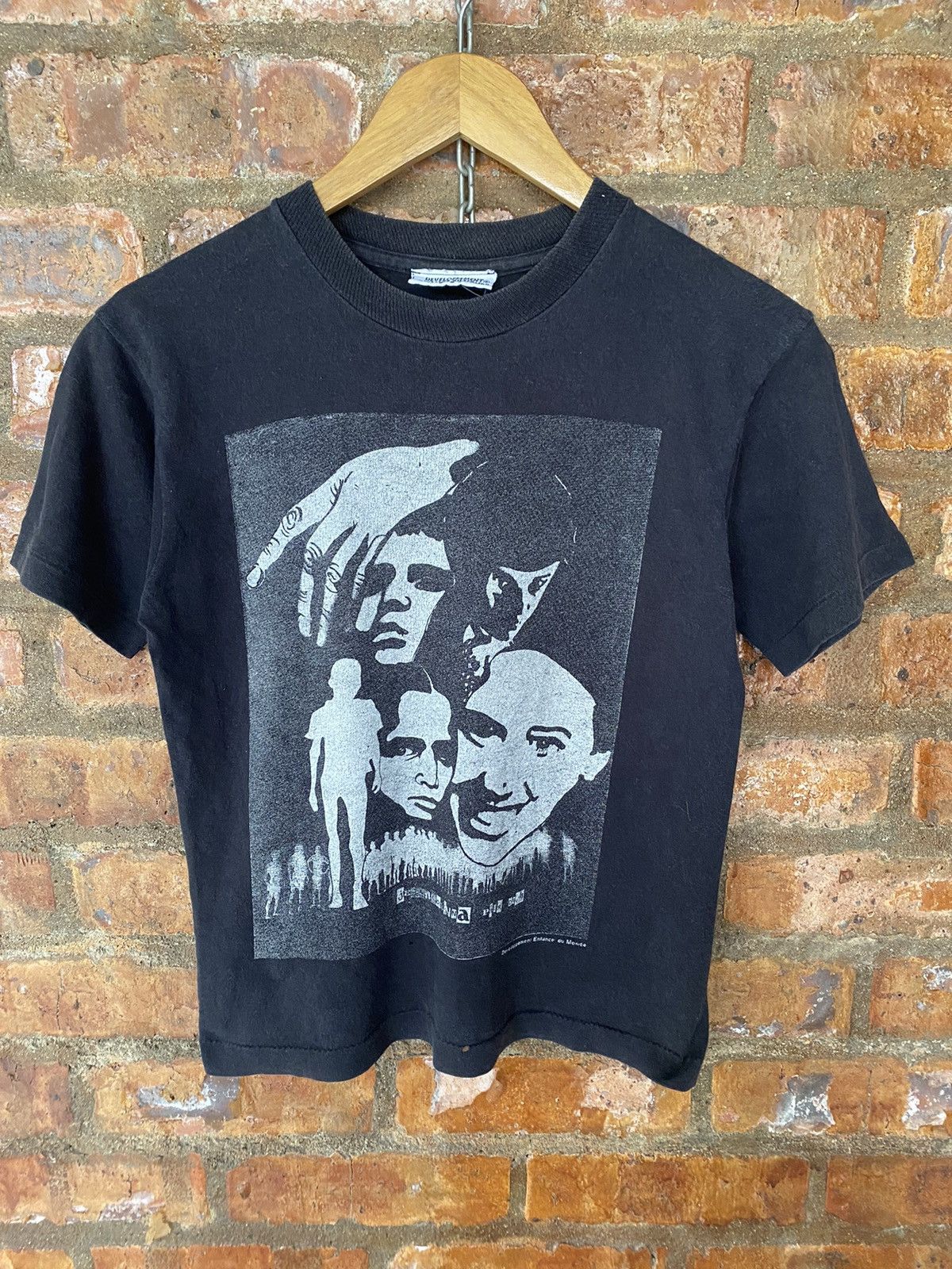 Designer × Japanese Brand × Ruffo Research 🔥Rare Developpement Enfance Du Monde tee by JEAN COLONNA Size US XS / EU 42 / 0 - 2 Thumbnail