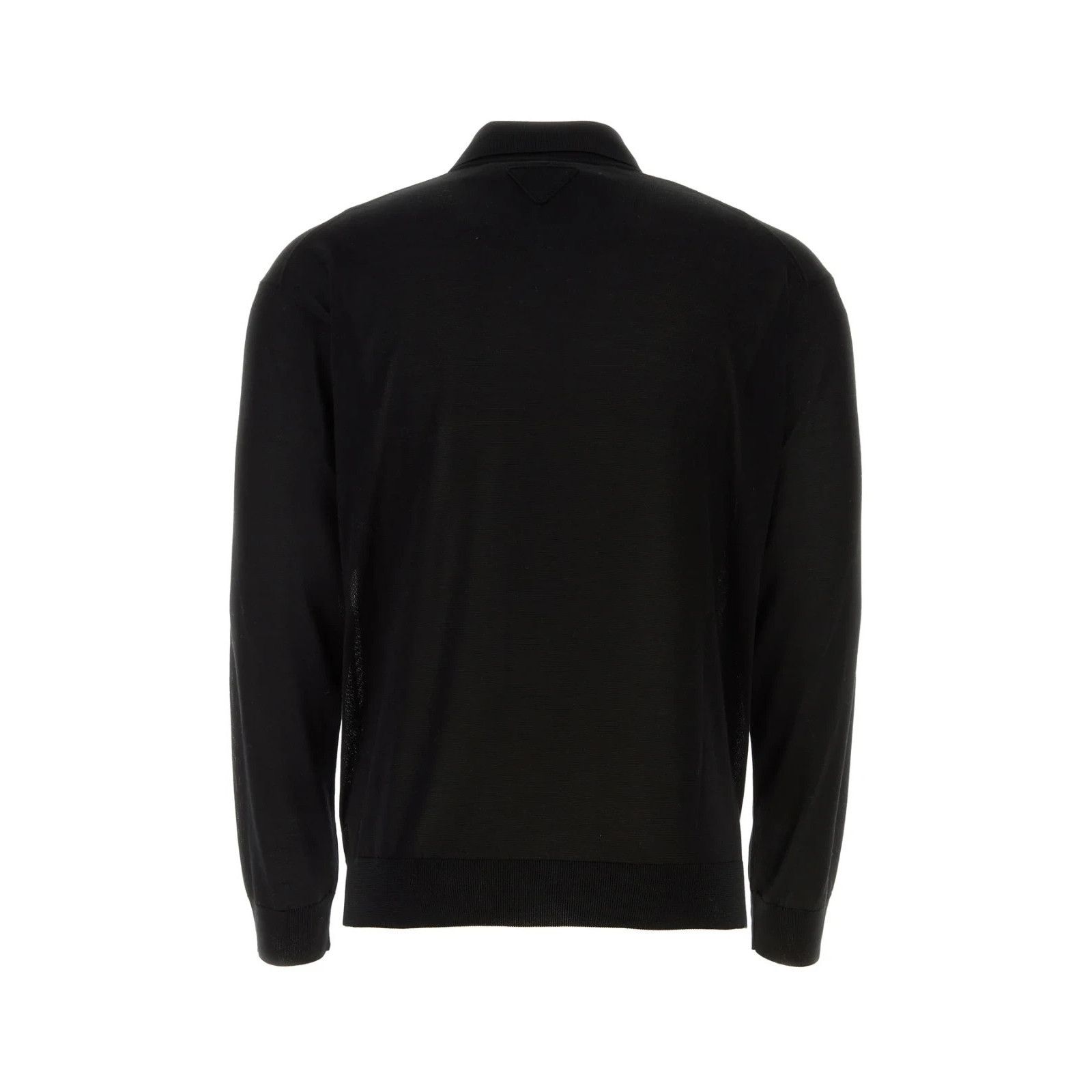 Prada PRADA Black Silk Cardigan New & Authentic (Men's size:52;) Size US L / EU 52-54 / 3 - 2 Thumbnail