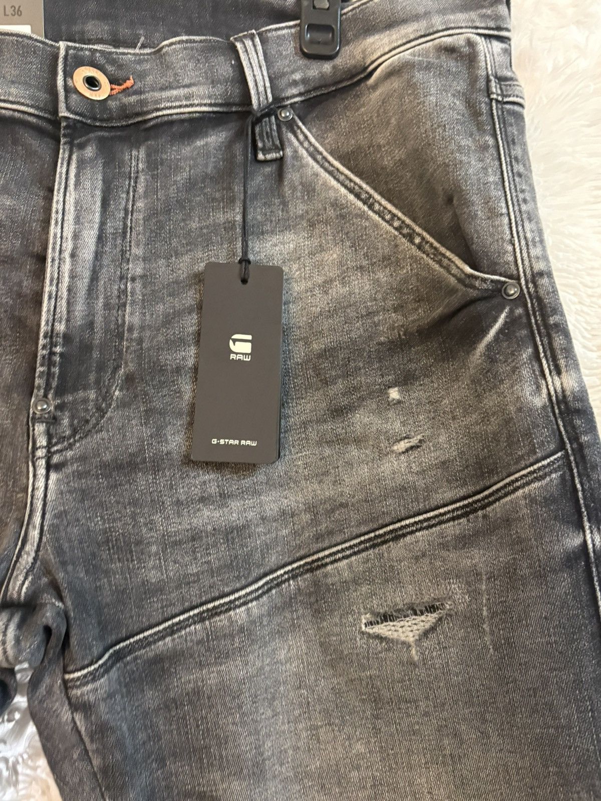 G-Star G-Star Raw 5620 3D Zip Knee Skinny Jeans Size US 36 / EU 52 - 4 Thumbnail