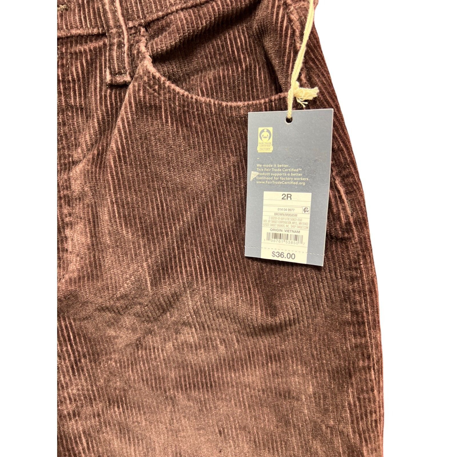Other Universal Thread - Women's High-Rise Corduroy Wide Leg Jeans Size 26" / US 2 / IT 38 - 10 Thumbnail