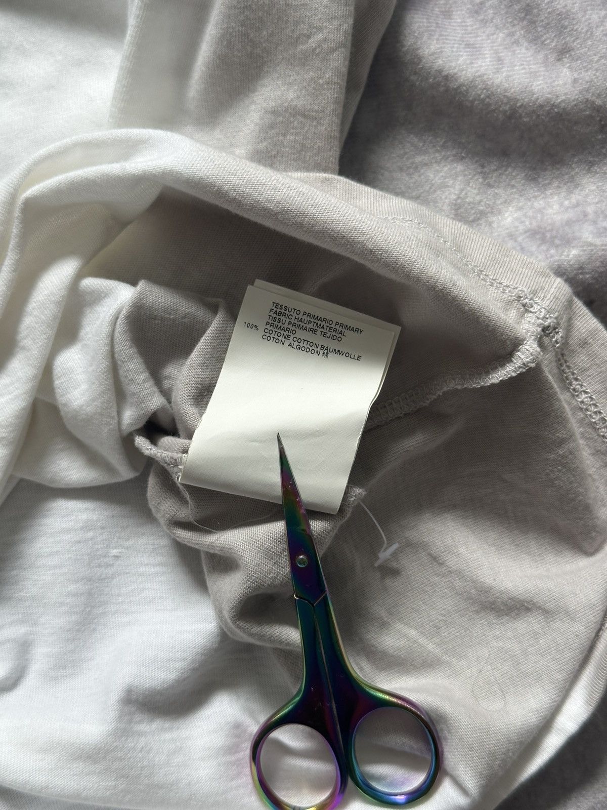 Maison Margiela Maison Margiela SSIl Dyed Colors Panel T-Shirt Size 48(M/L) Size US M / EU 48-50 / 2 - 10 Thumbnail