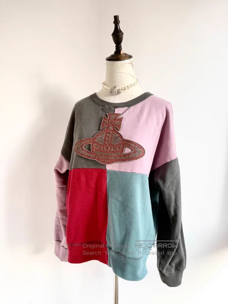 Vivienne Westwood Vivienne Westwood size 00 Pink Blue Colorful Mixed Big Satu Size M / US 6-8 / IT 42-44 - 2 Thumbnail