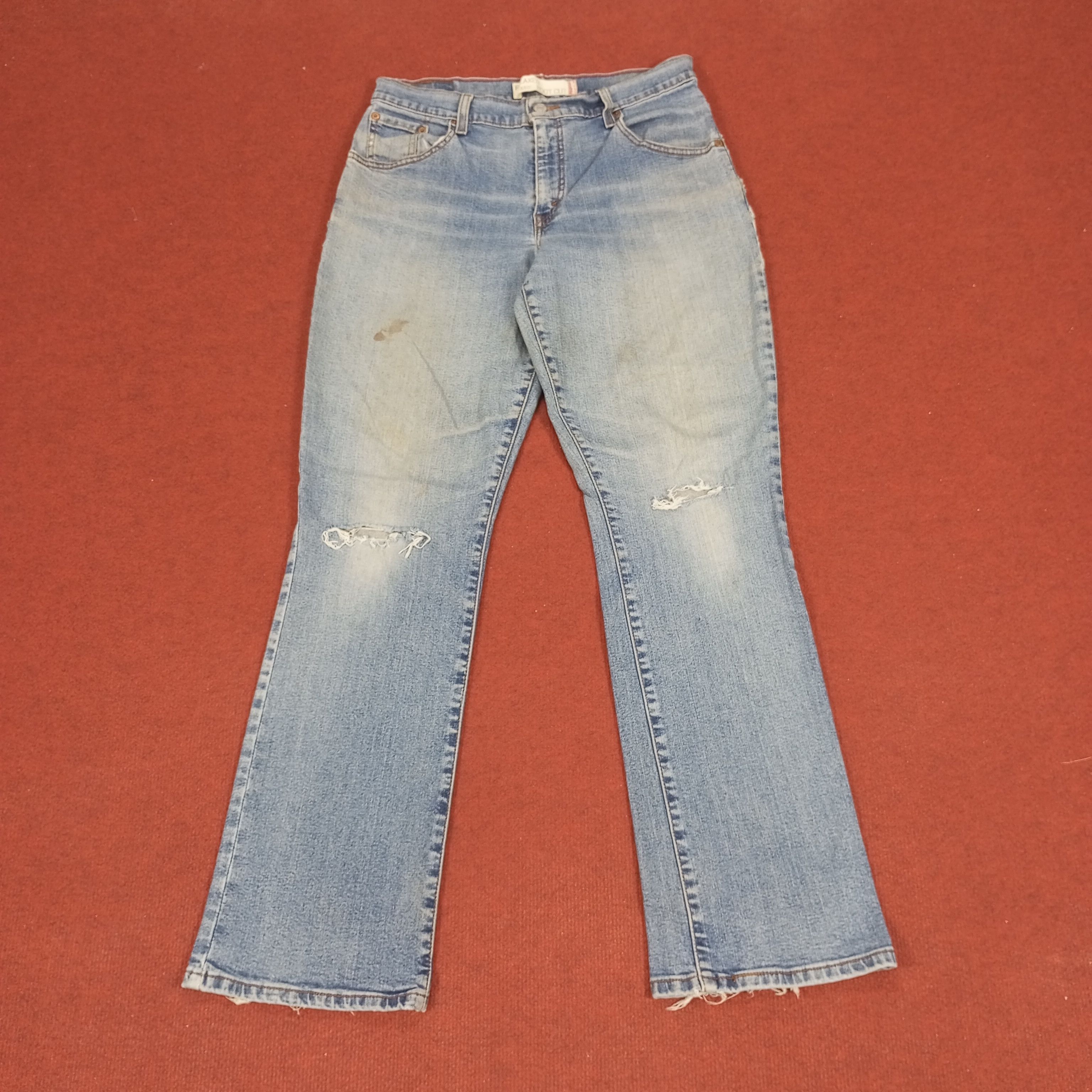 Levi's × Vintage Levis Jeans Relaxed Boot Cut Style Distressed Size 30" / US 8 / IT 44 - 1 Thumbnail