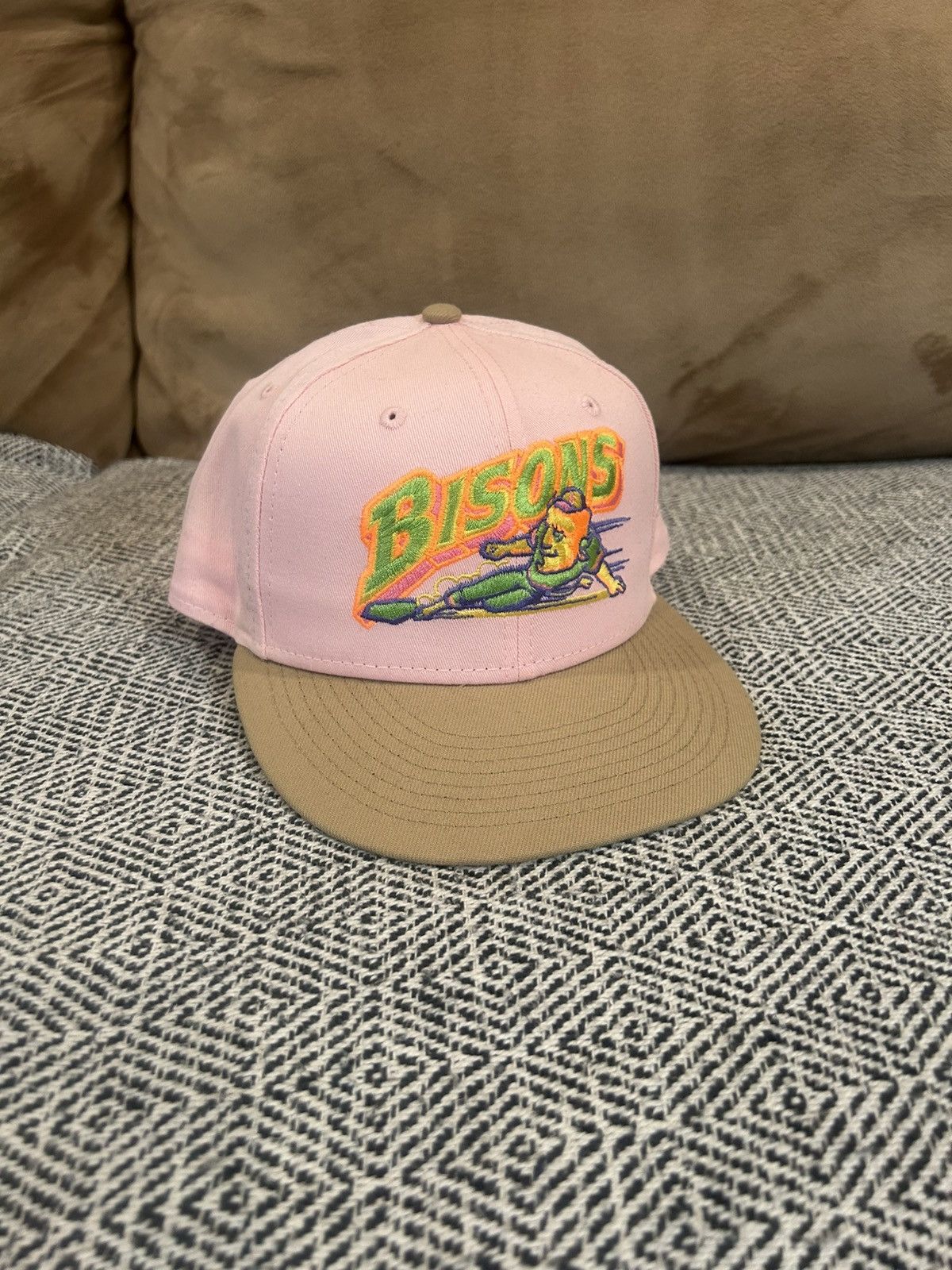 New Era Buffalo Bisons Sherbet fitted 7 1/2 Size ONE SIZE - 1 Thumbnail