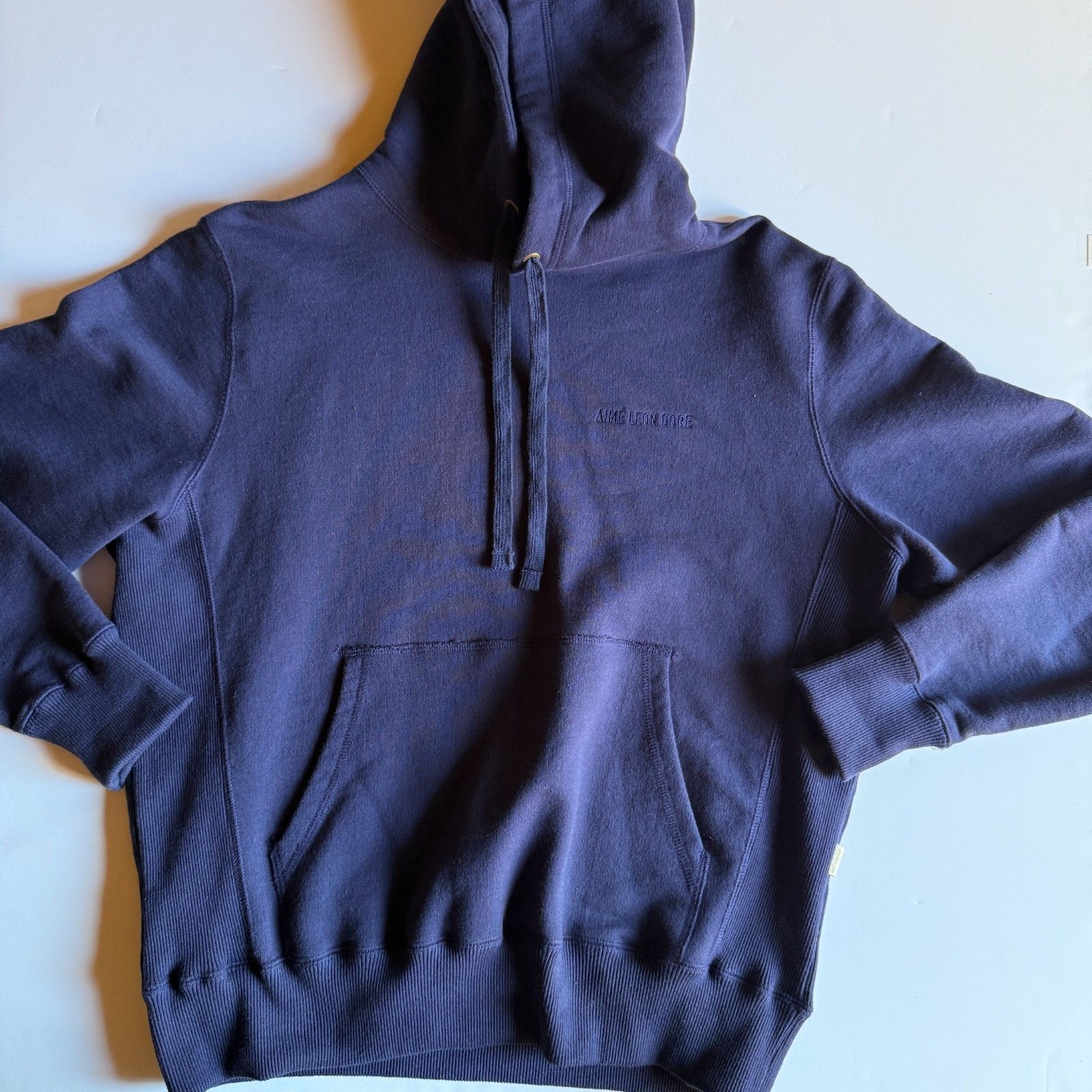 Aime Leon Dore Aimé Leon Dore Classic Logo Hoodie in Navy Blue Size US M / EU 48-50 / 2 - 6 Thumbnail