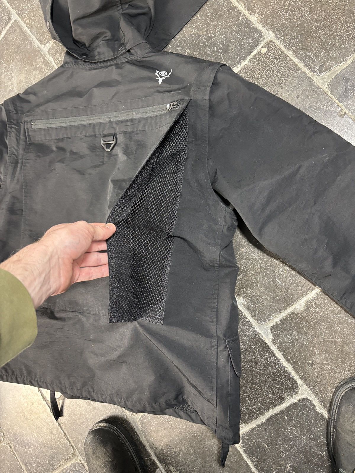 South2 West8 South2West8 Jacket Cargo Multi Pocket Utility Modular Hood Size US M / EU 48-50 / 2 - 15 Thumbnail