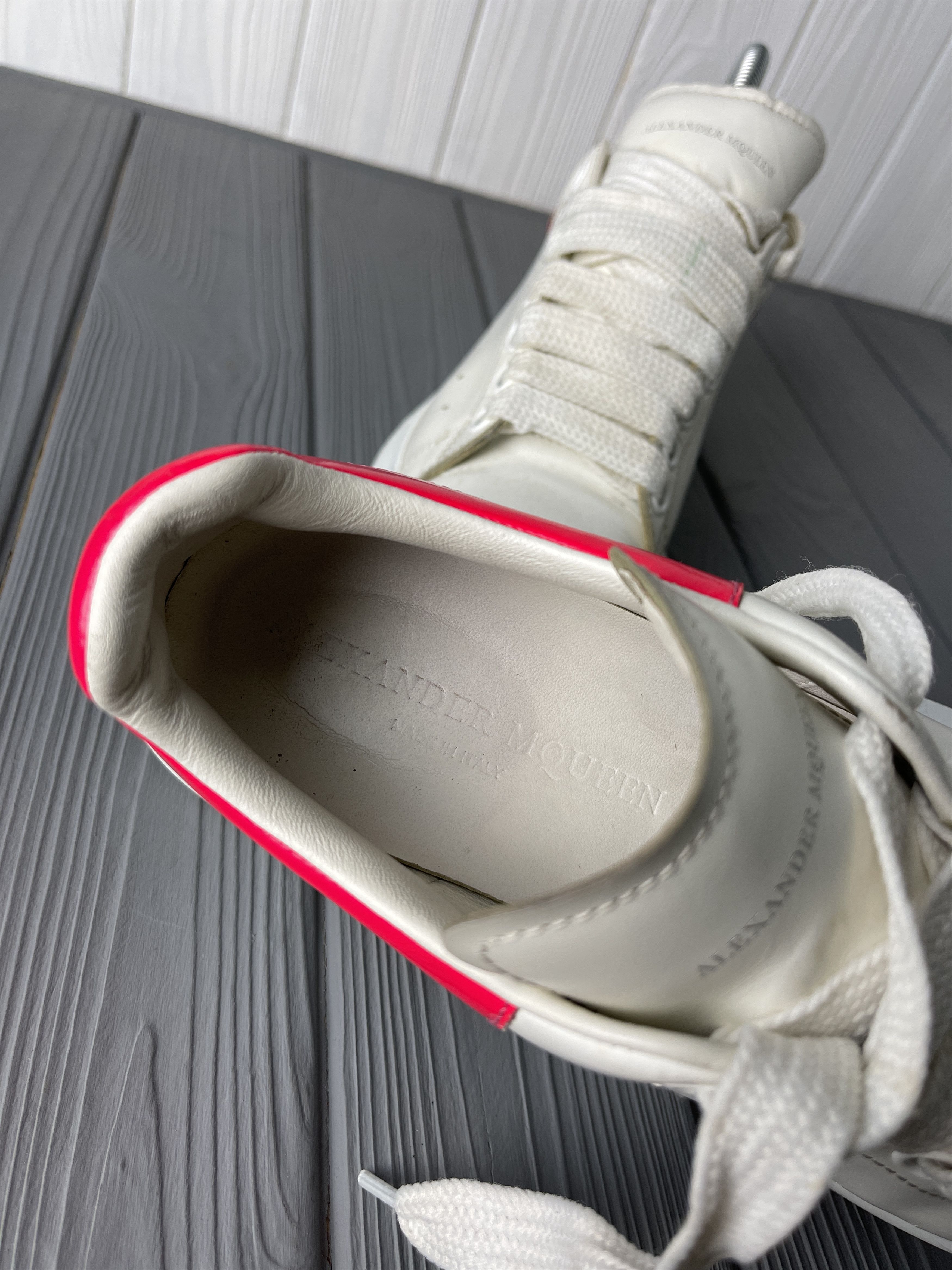 Alexander McQueen Alexander McQueen Leather Sneakers Size US 8 / IT 38 - 17 Thumbnail