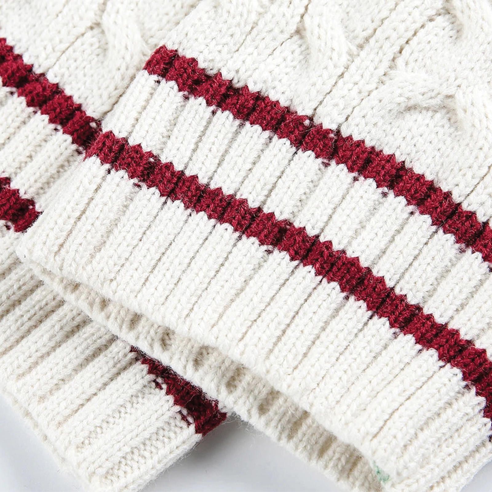 Other Soft Geometry Zip Sweater | Dual-Tone Cable-Knit Size US M / EU 48-50 / 2 - 5 Thumbnail
