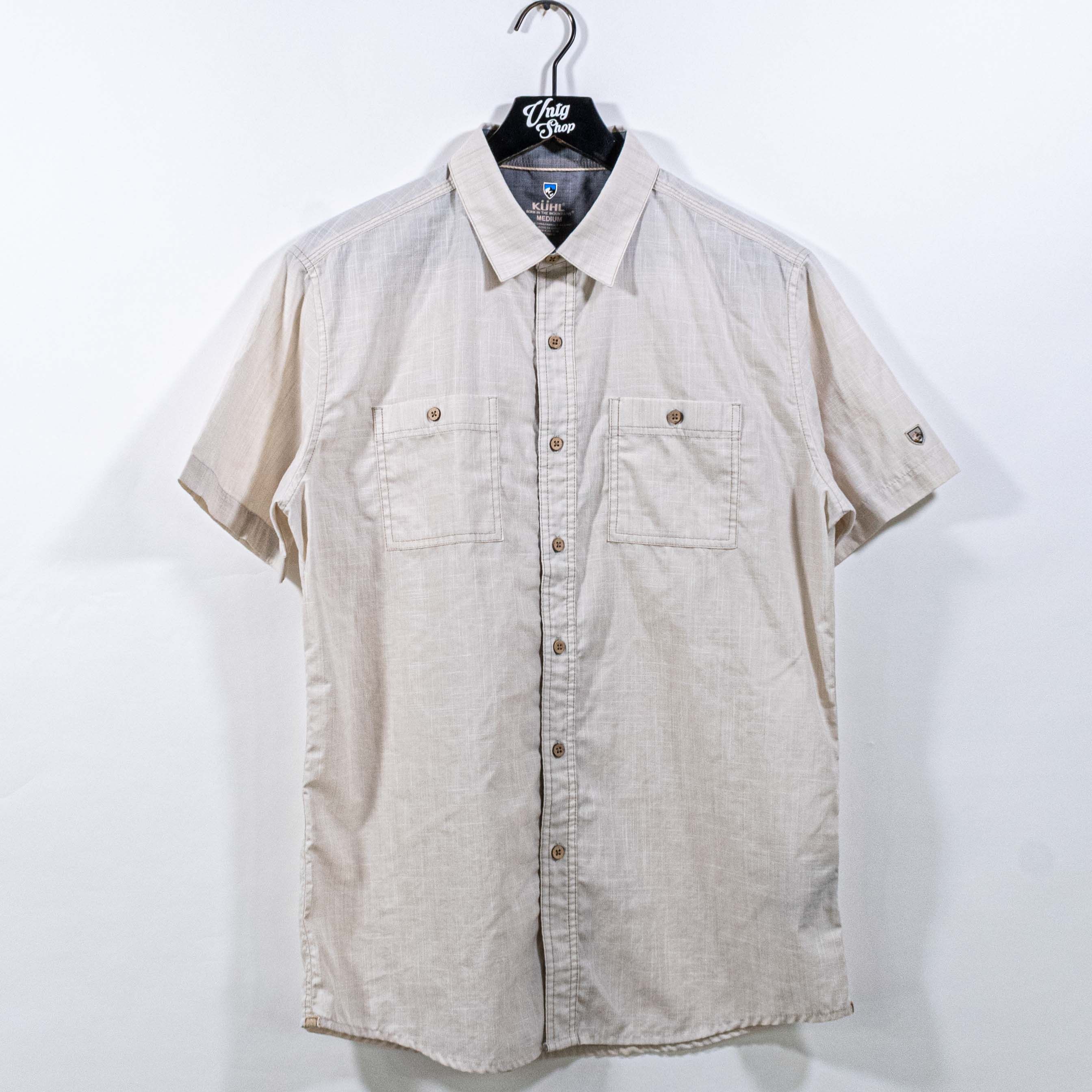 Kuhl × Vintage Kuhl Shorts Sleeve Button Shirt Optimizr Medium Outdoor Size US M / EU 48-50 / 2 - 1 Thumbnail