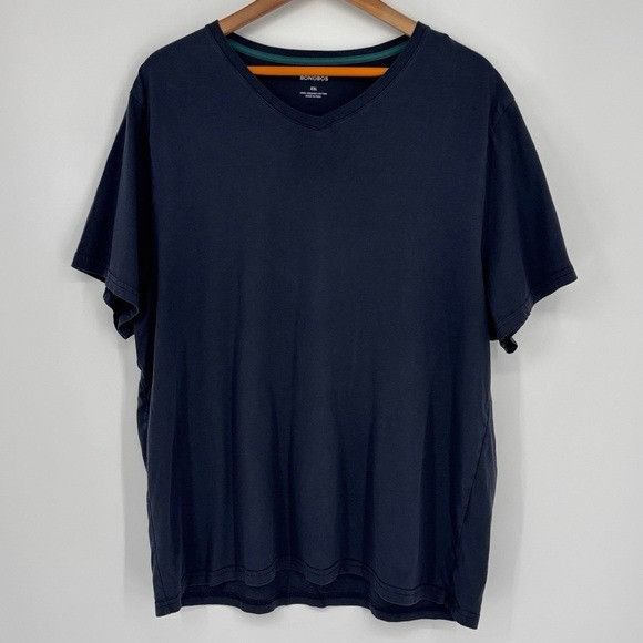 Bonobos Bonobos 100% Organic Cotton V-Neck Short Sleeve Tee Mens XXL Size US XXL / EU 58 / 5 - 2 Thumbnail