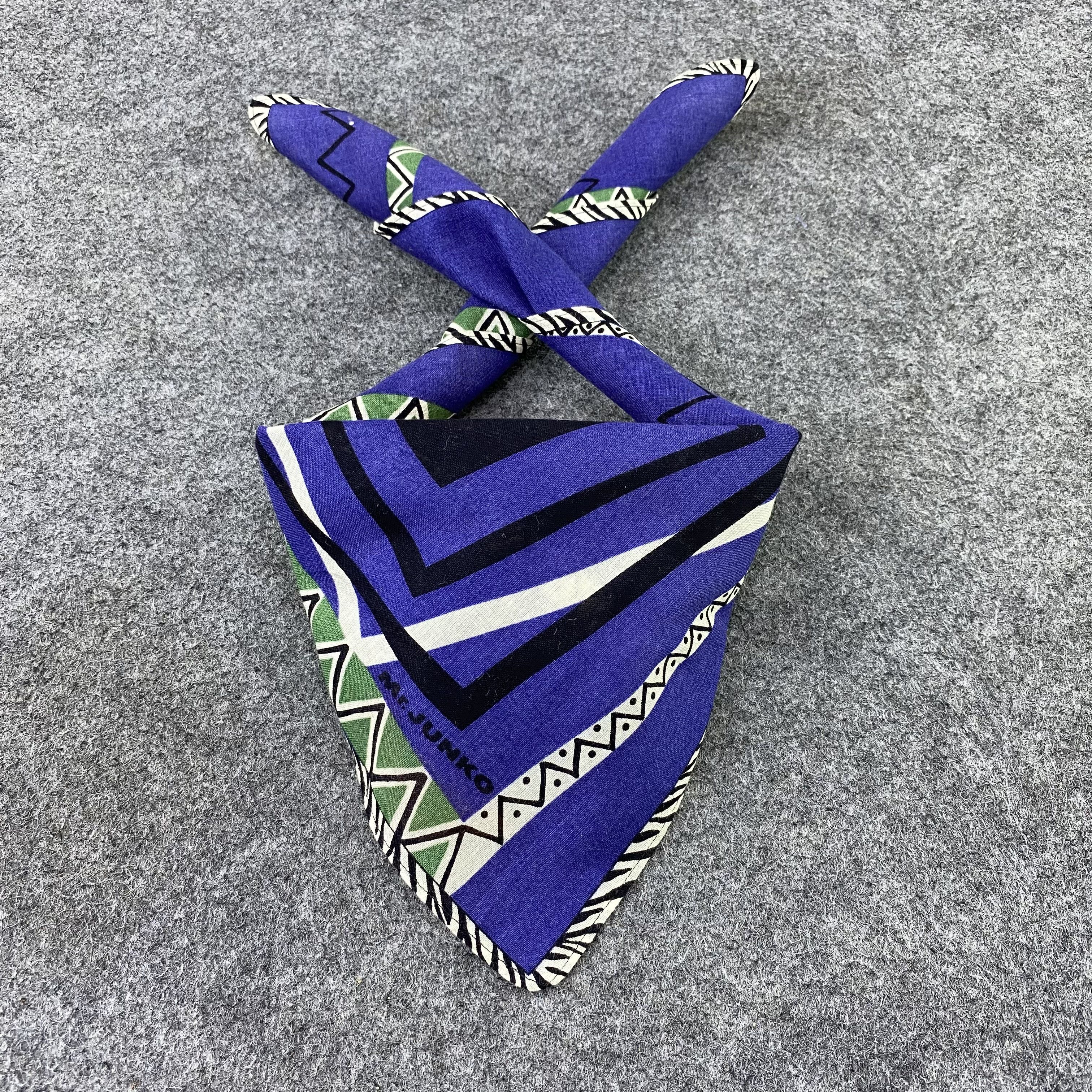 Japanese Brand Mr. Junko Handkerchief / Bandana / Neckerchief -B771 Size ONE SIZE - 2 Thumbnail